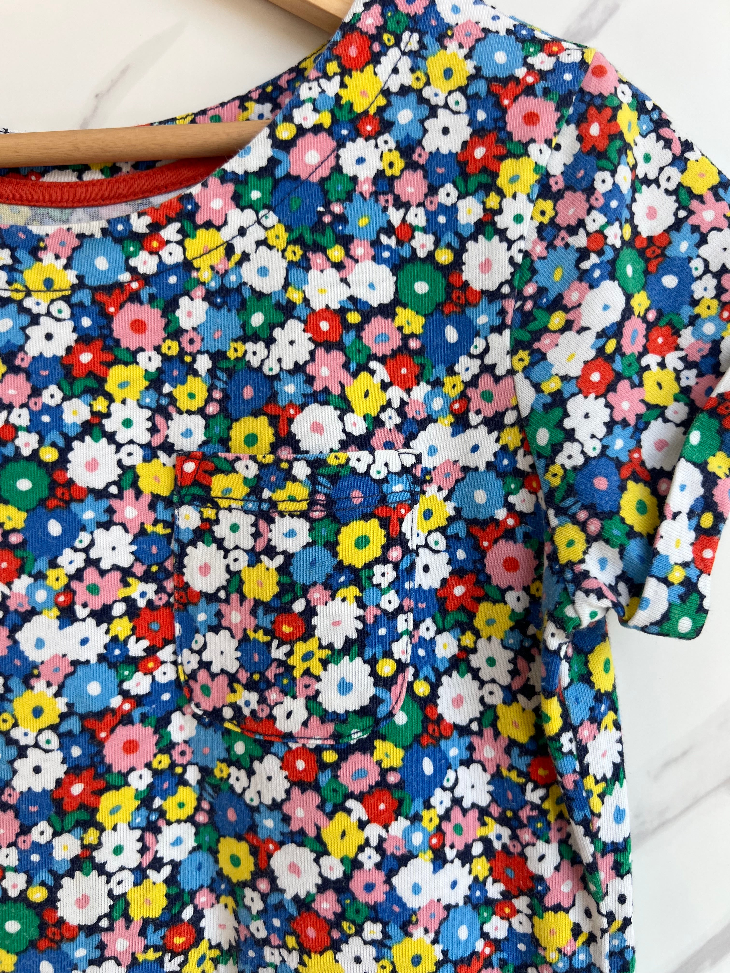 Boden Floral Jersey Dress Age 8-9 Years