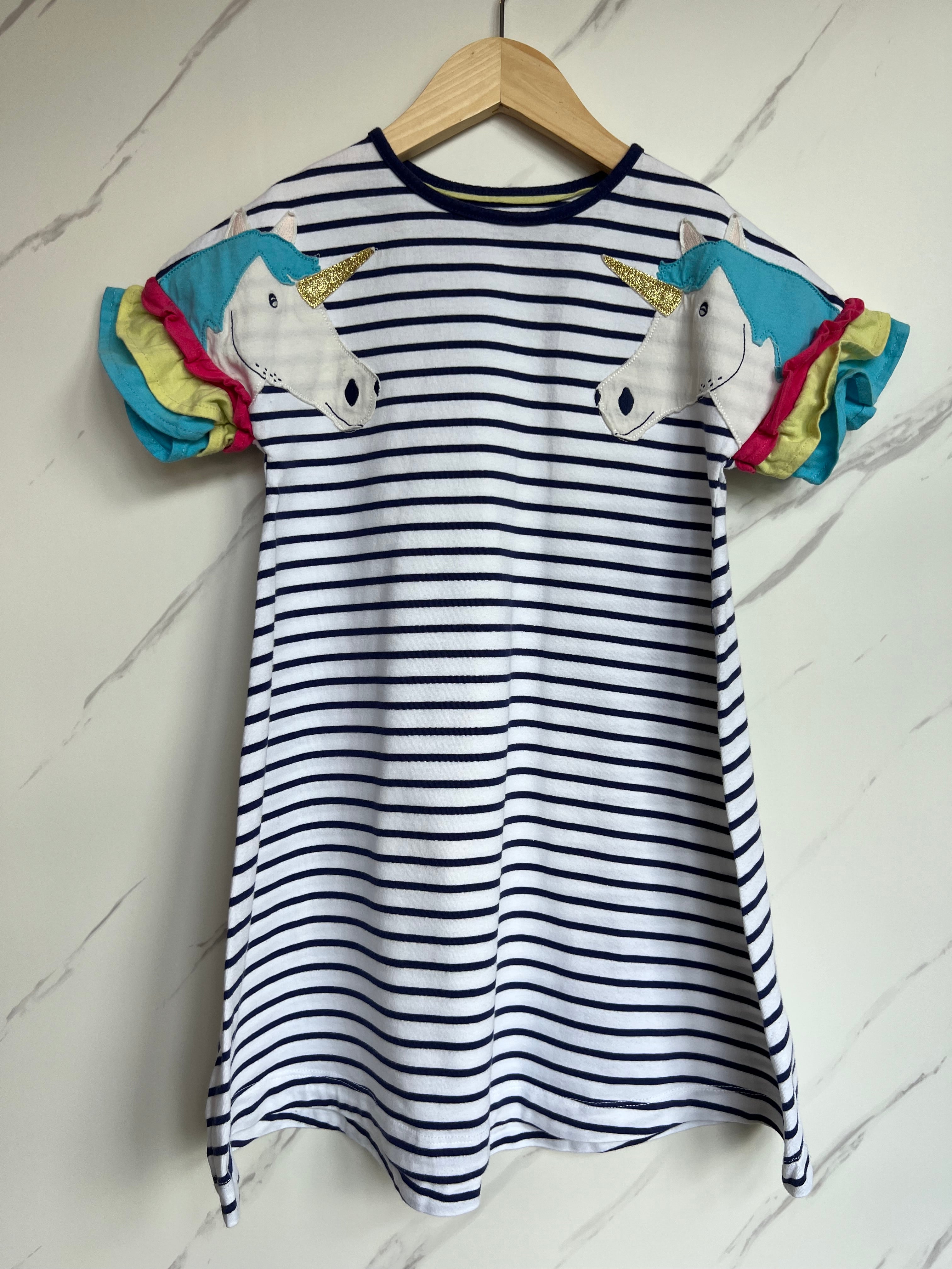 Boden Unicorn Dress Age 8-9 Years