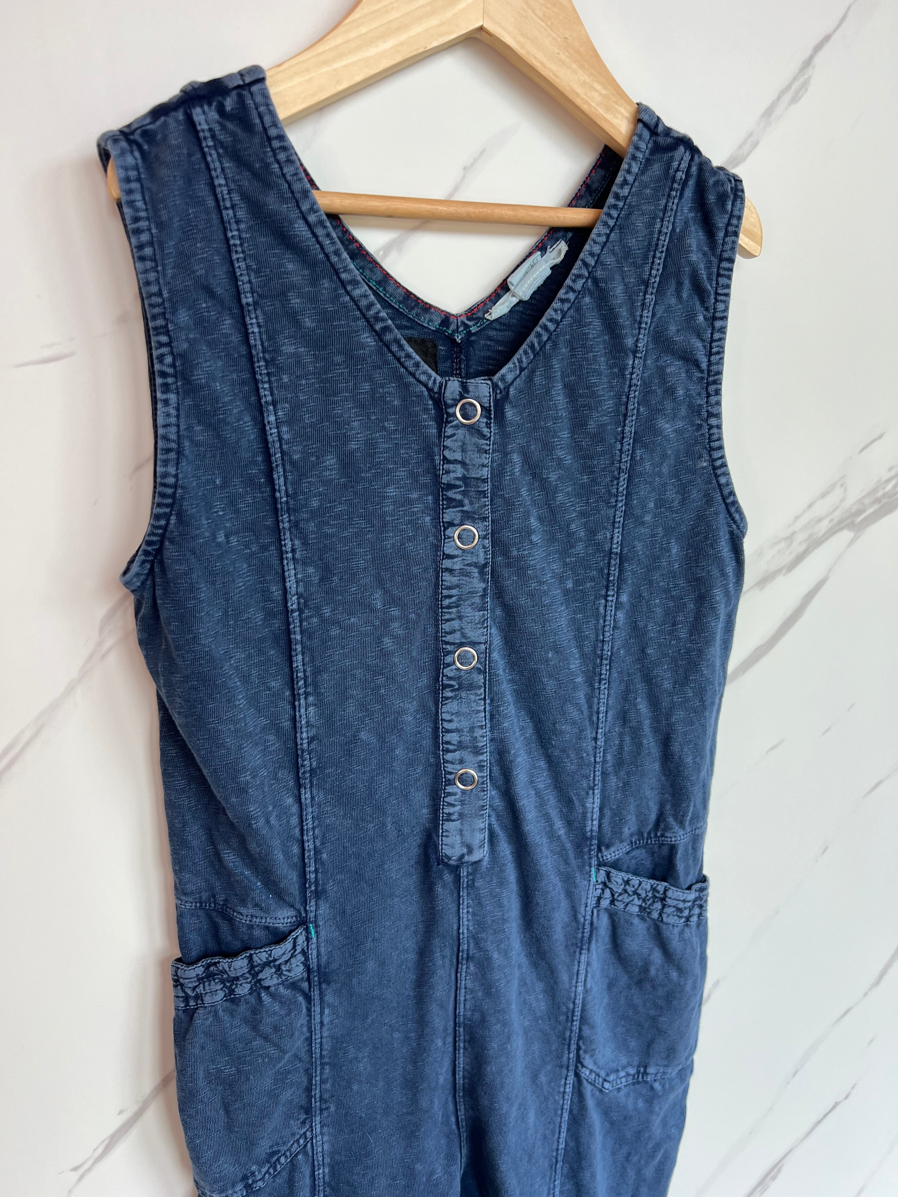 White Stuff Sleeveless Denim Jumpsuit Age 9-10 Years