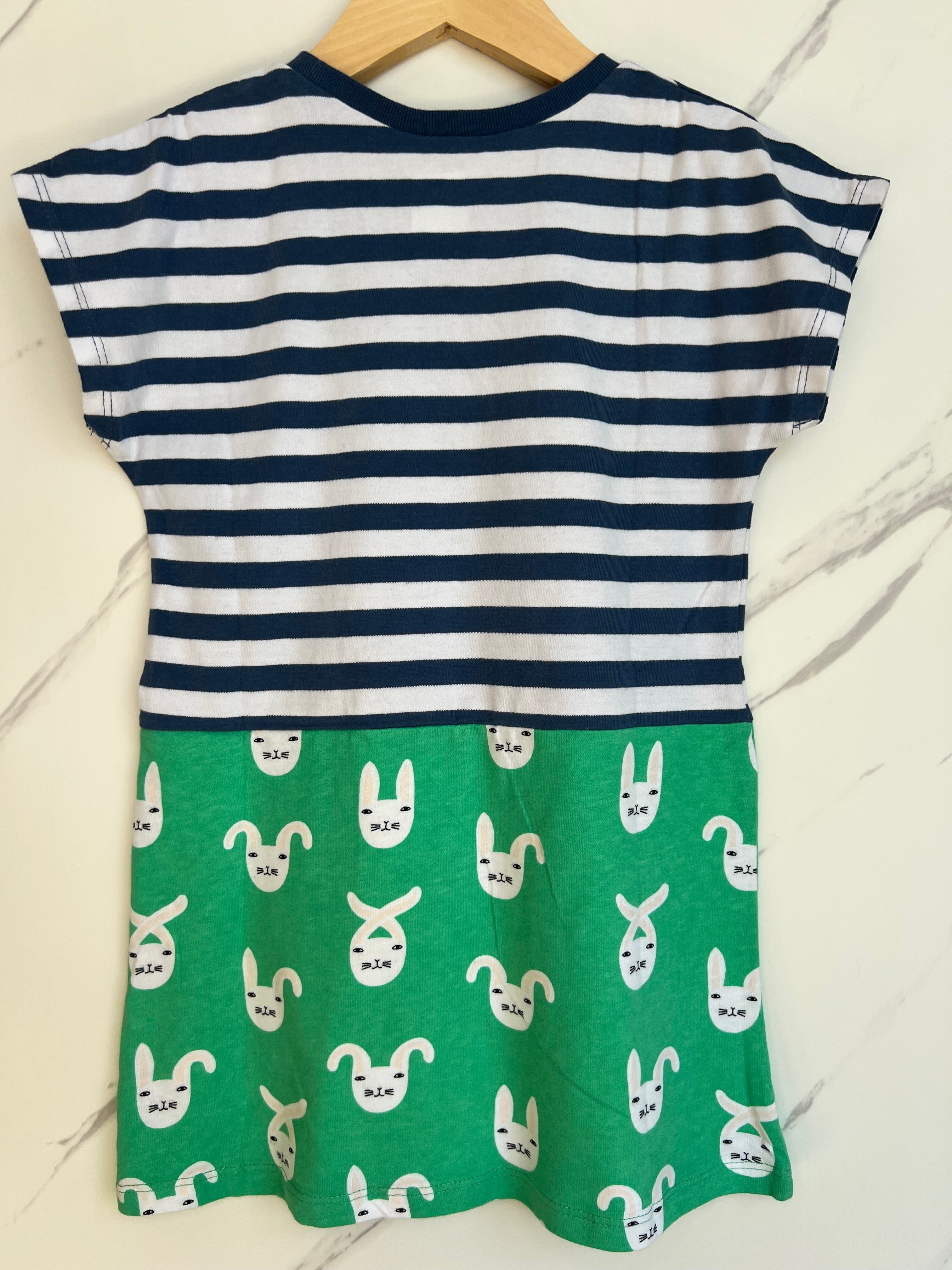 John Lewis Jersey Bunny Dress Age 3-4 Years