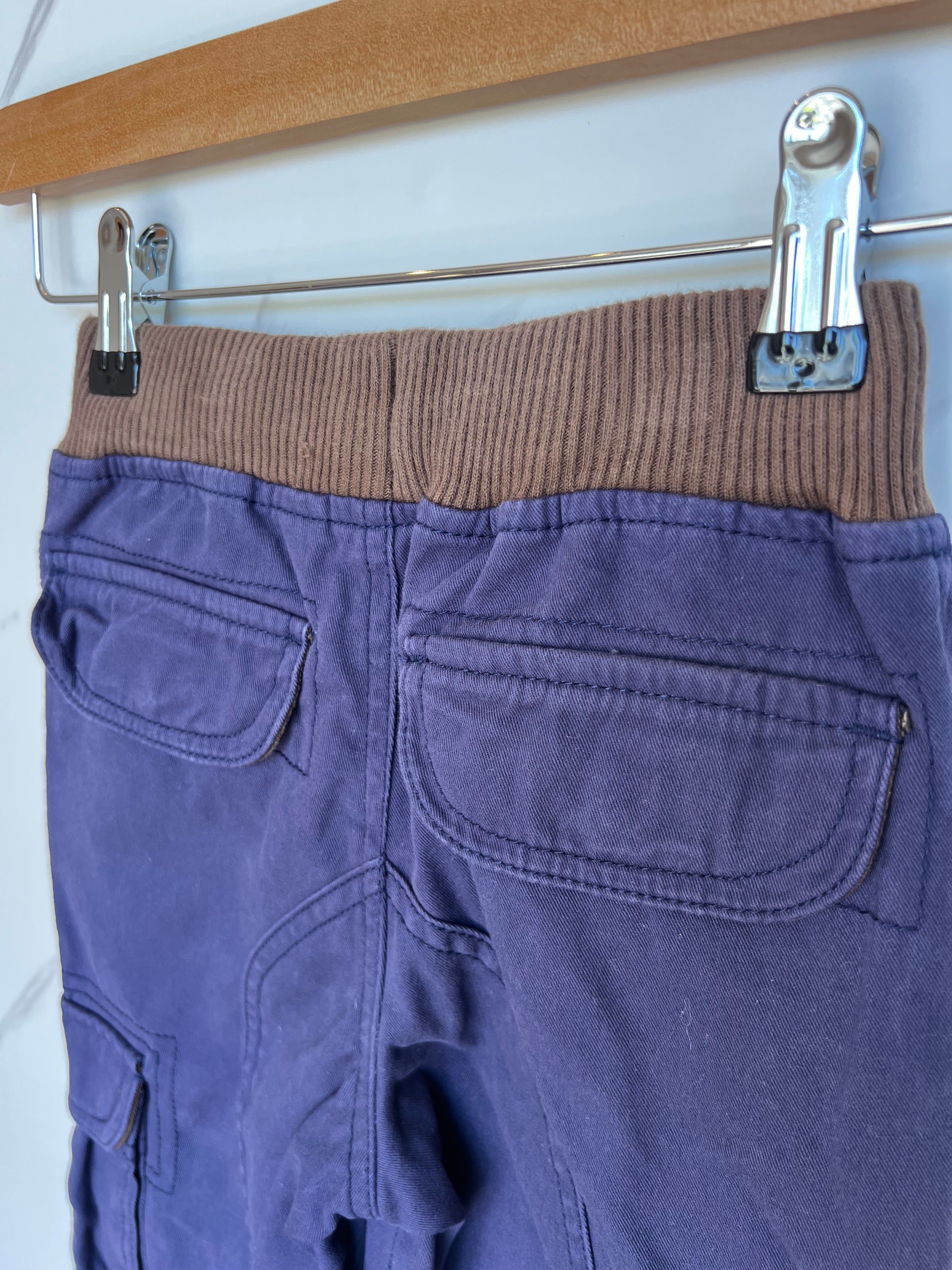 Boden Navy Cargo Trousers Age 4-5 Years