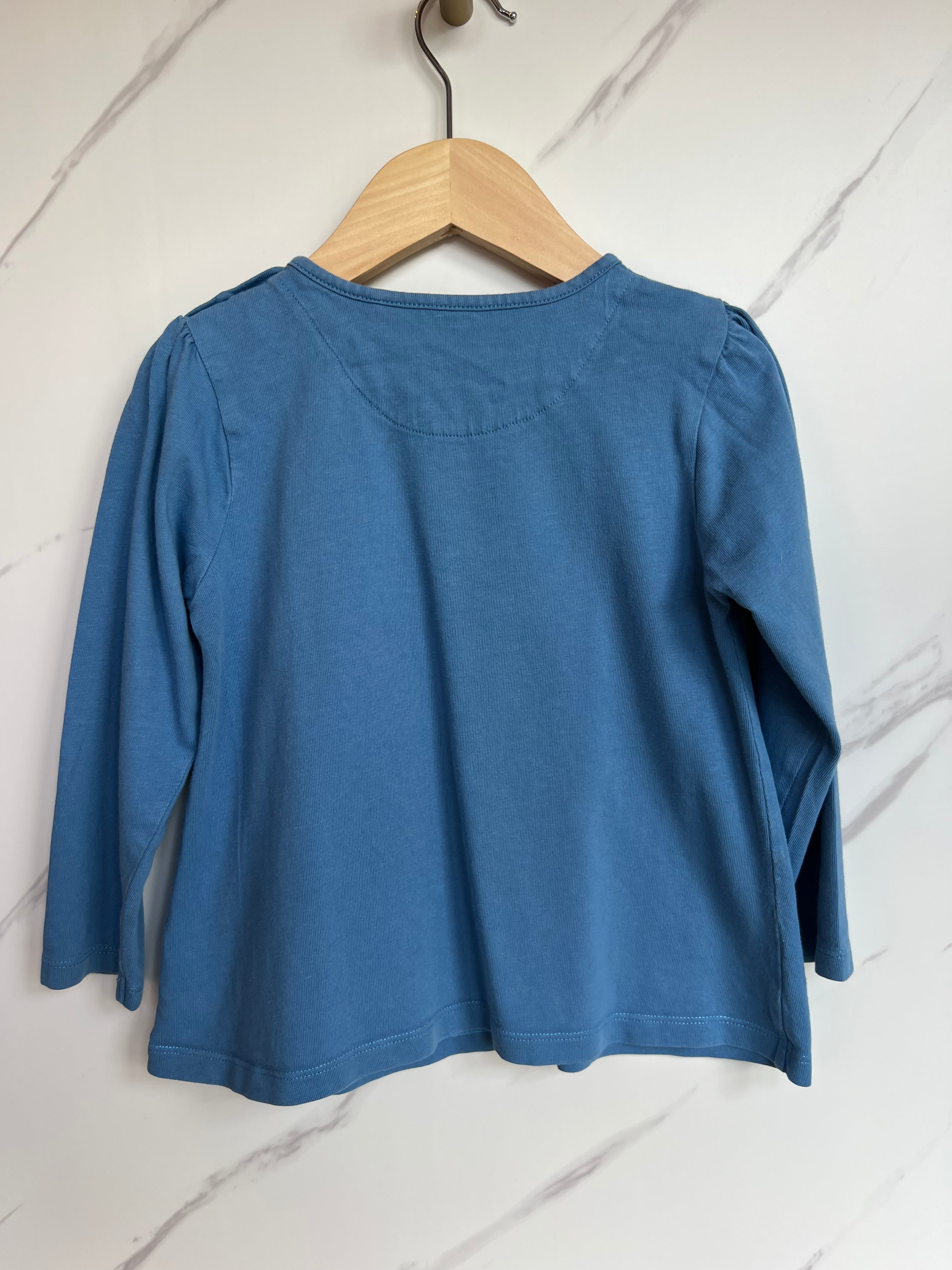 Kite Blue & Pink Dino Long-Sleeved Top Age 4 Years