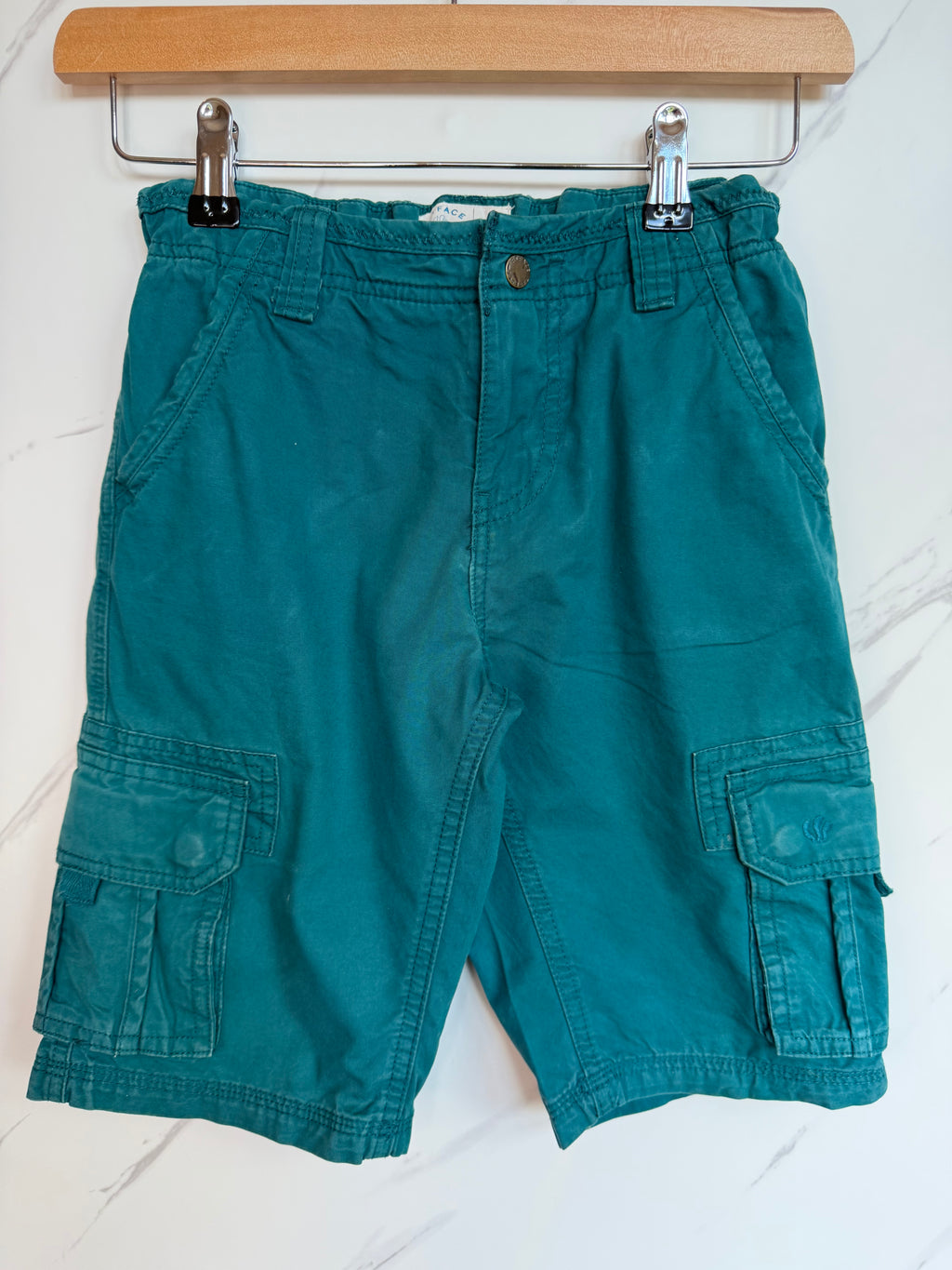 Fatface Teal Cargo Shorts Age 10-11 Years