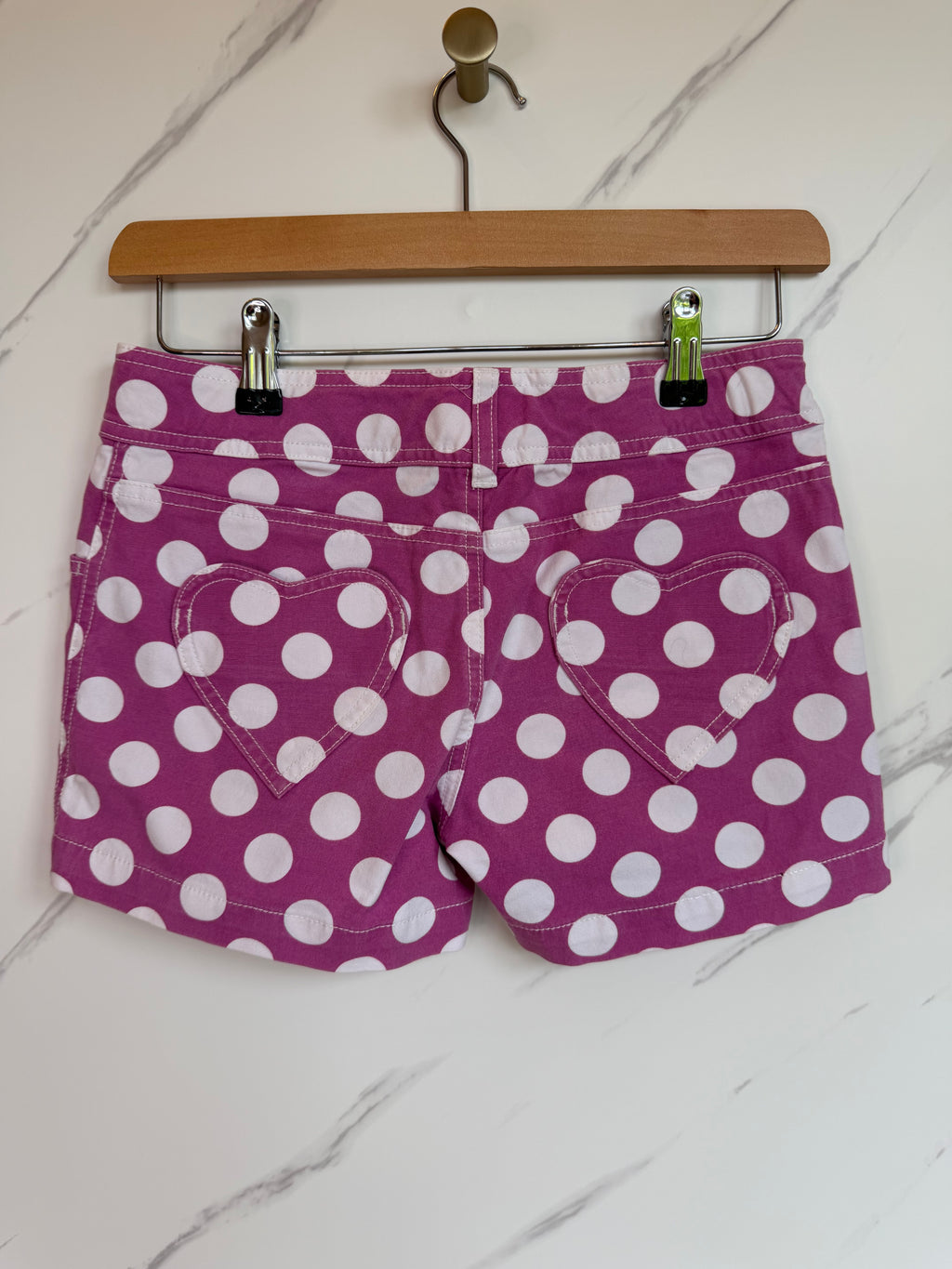 Boden Purple Polka Dot Shorts Age 11-12 Years