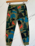 M&S Khaki Joggers with Woodland Wolves Design Age 5-6 Years