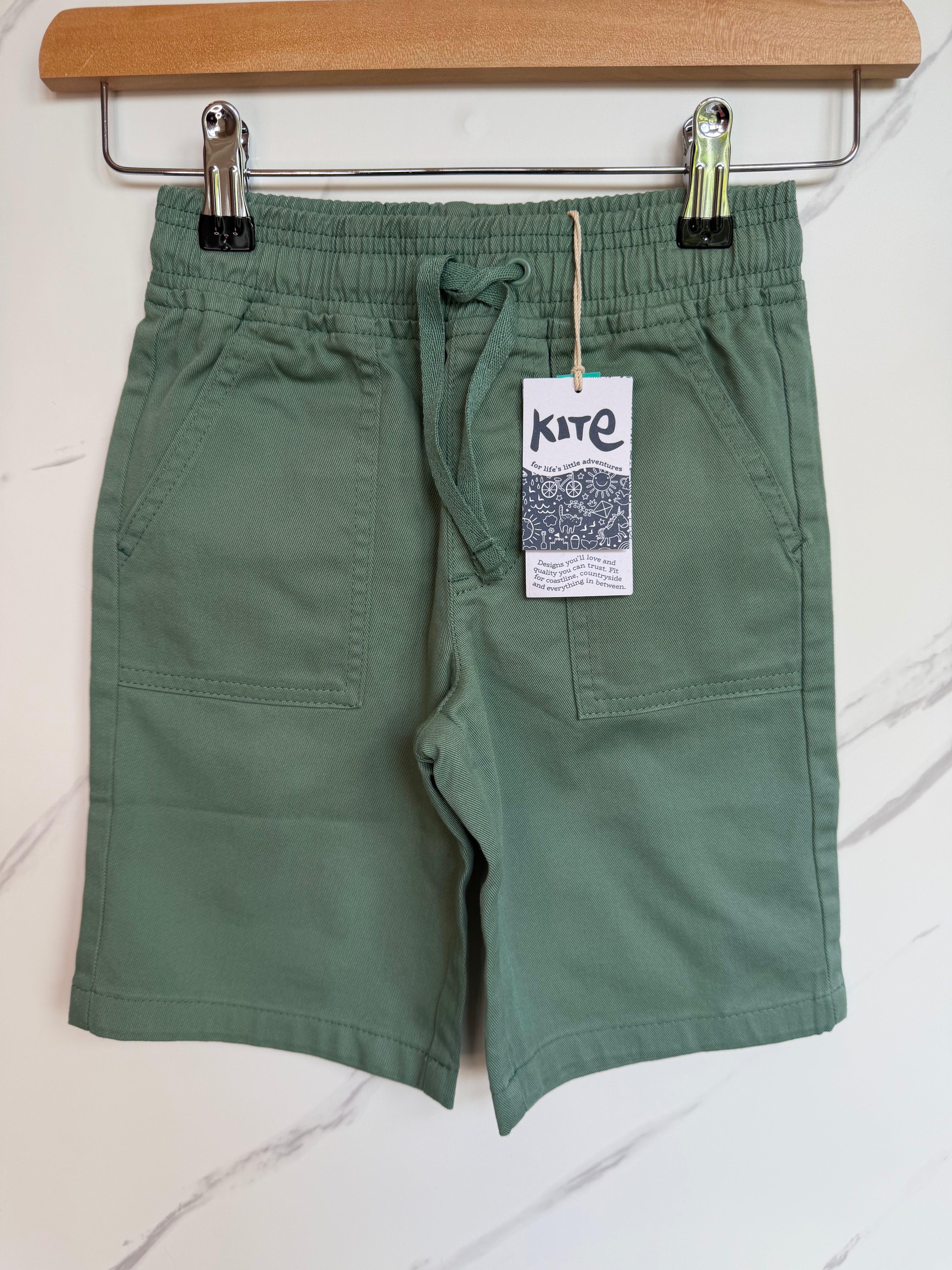Kite Green Cargo Shorts Age 7 Years
