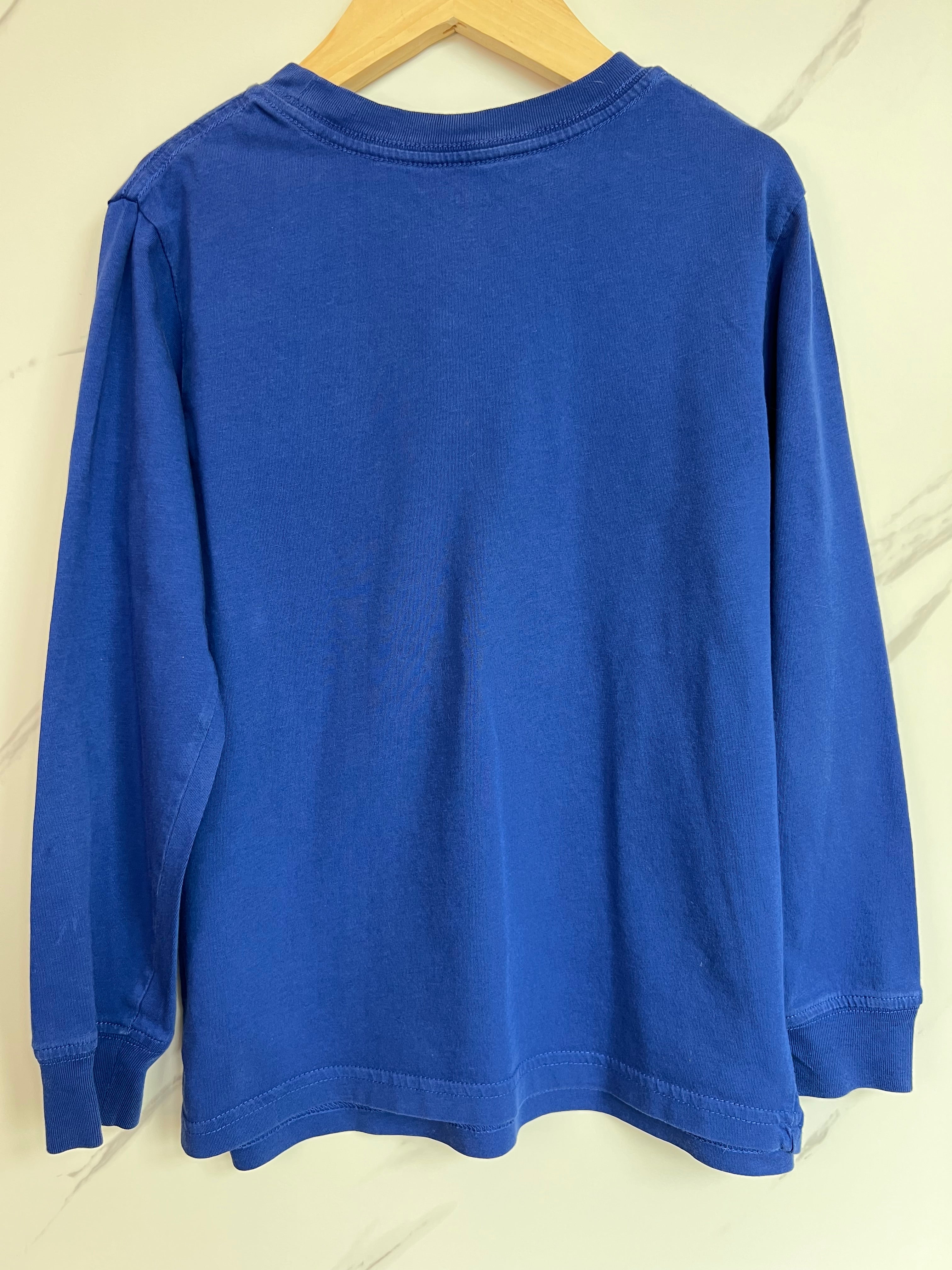 Ralph Lauren Blue Long Sleeved Top Age 6 Years