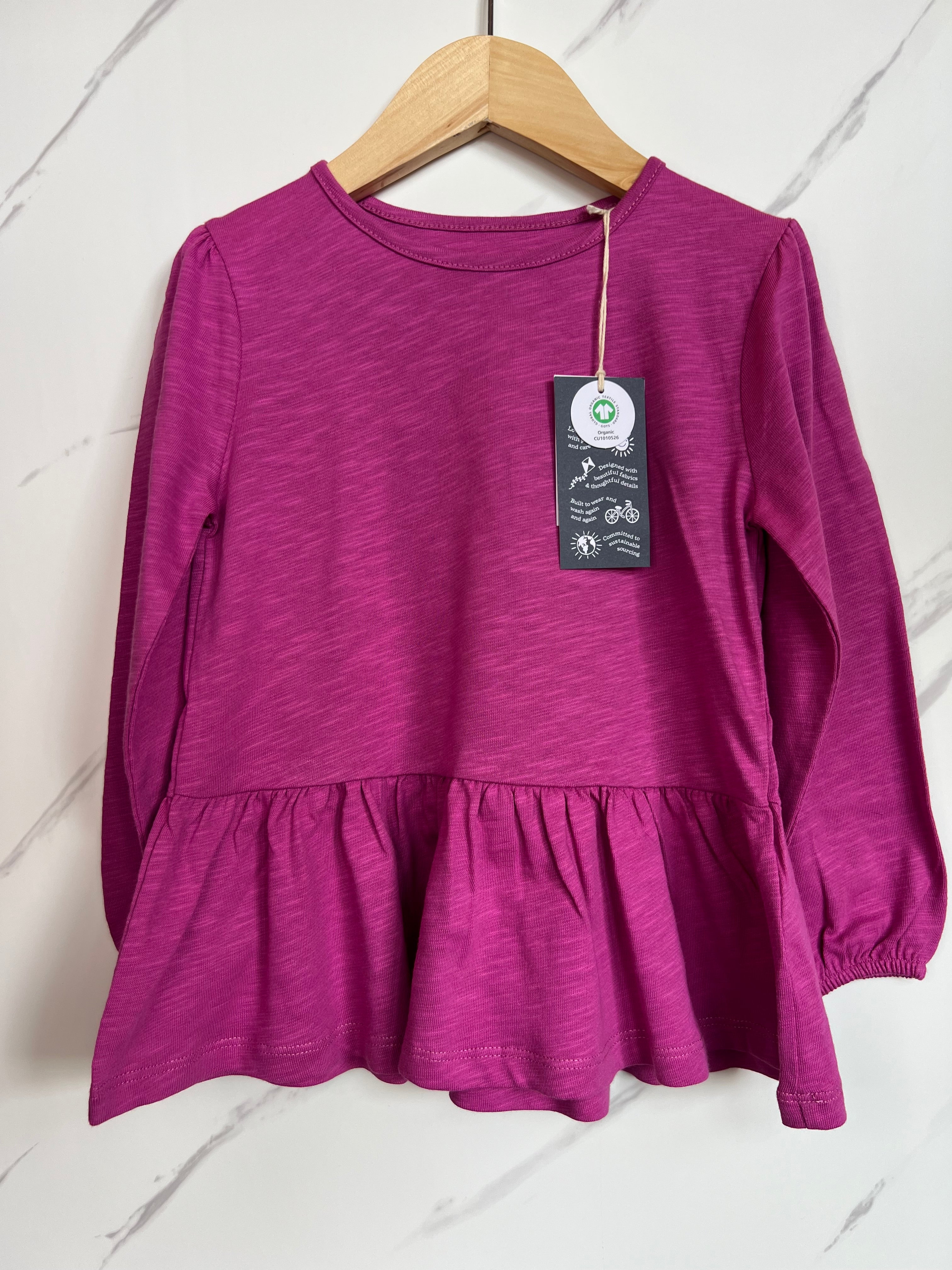 Kite Pink Tunic Top Age 4 Years