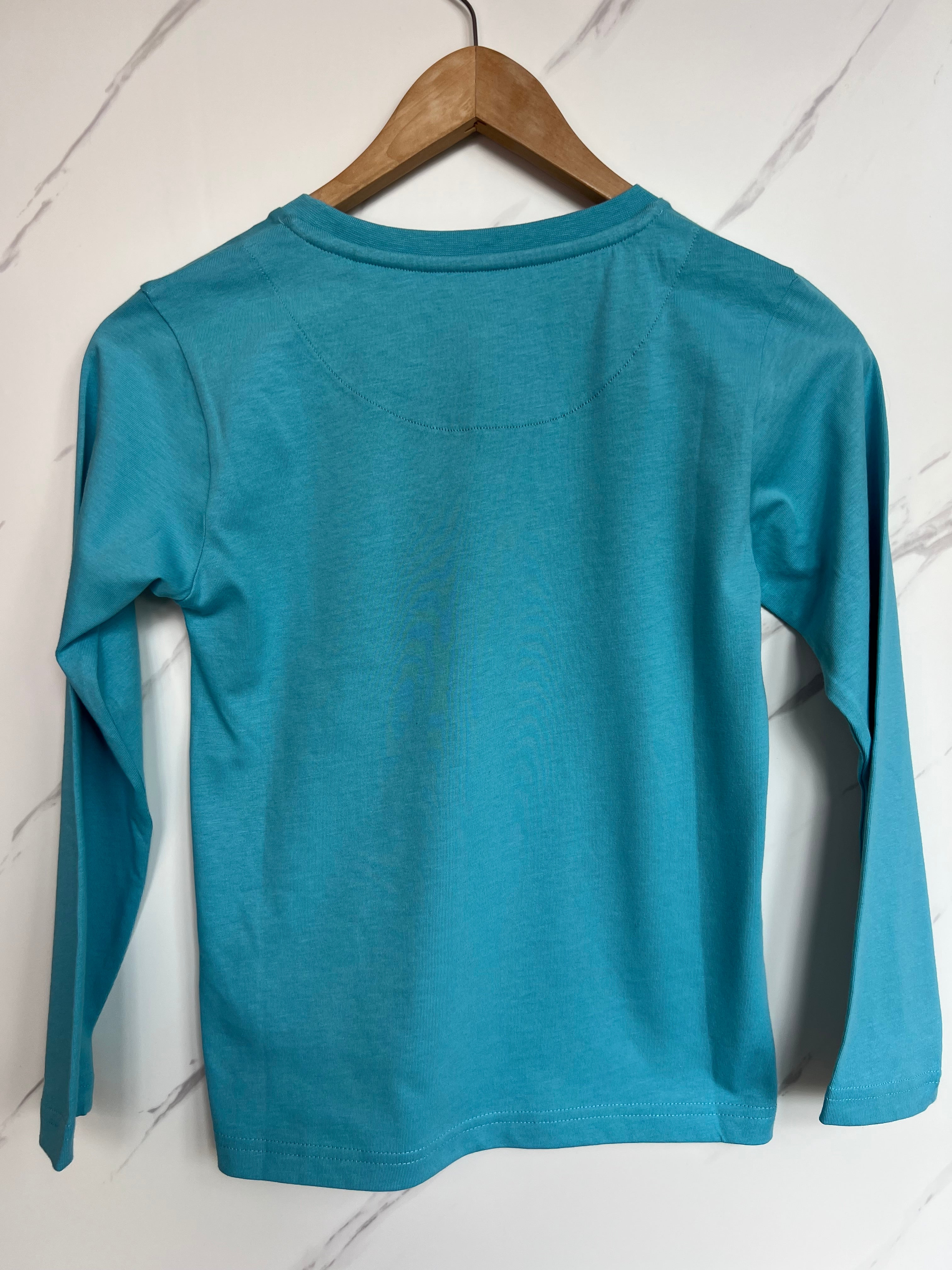 Kite Turquoise Animal Long-Sleeved Top Age 9 Years