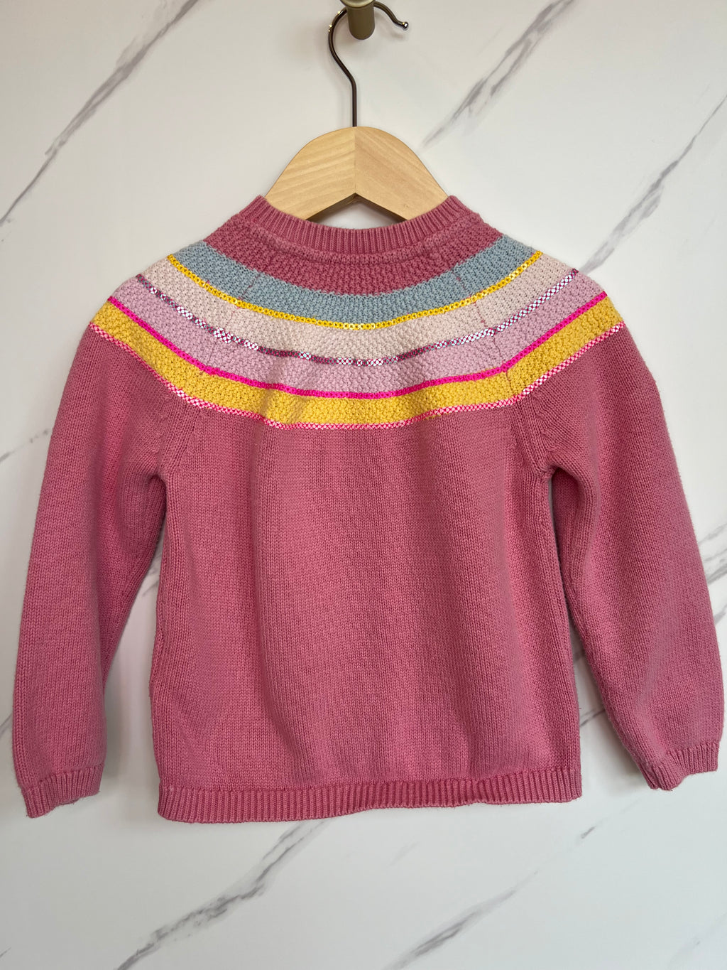 M&S Pink Cardigan Age 3-4 Years