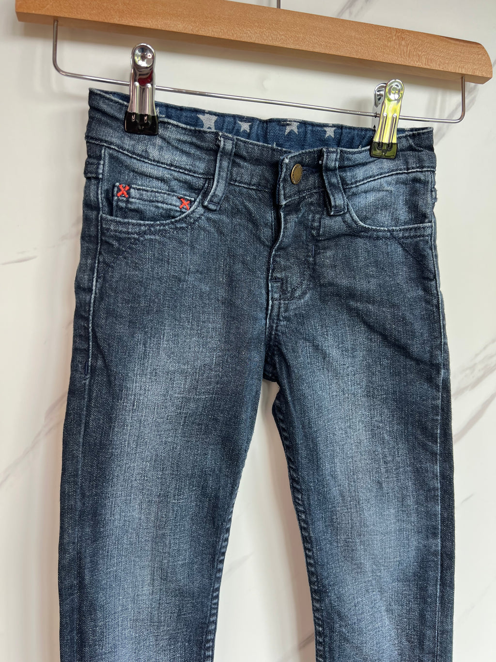 Frugi Jeans with Arrow Pocket Design Age 3-4 Years