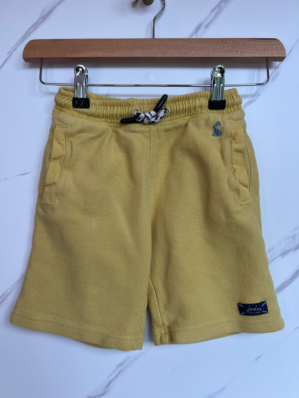 Joules Yellow Shorts Age 5 Years
