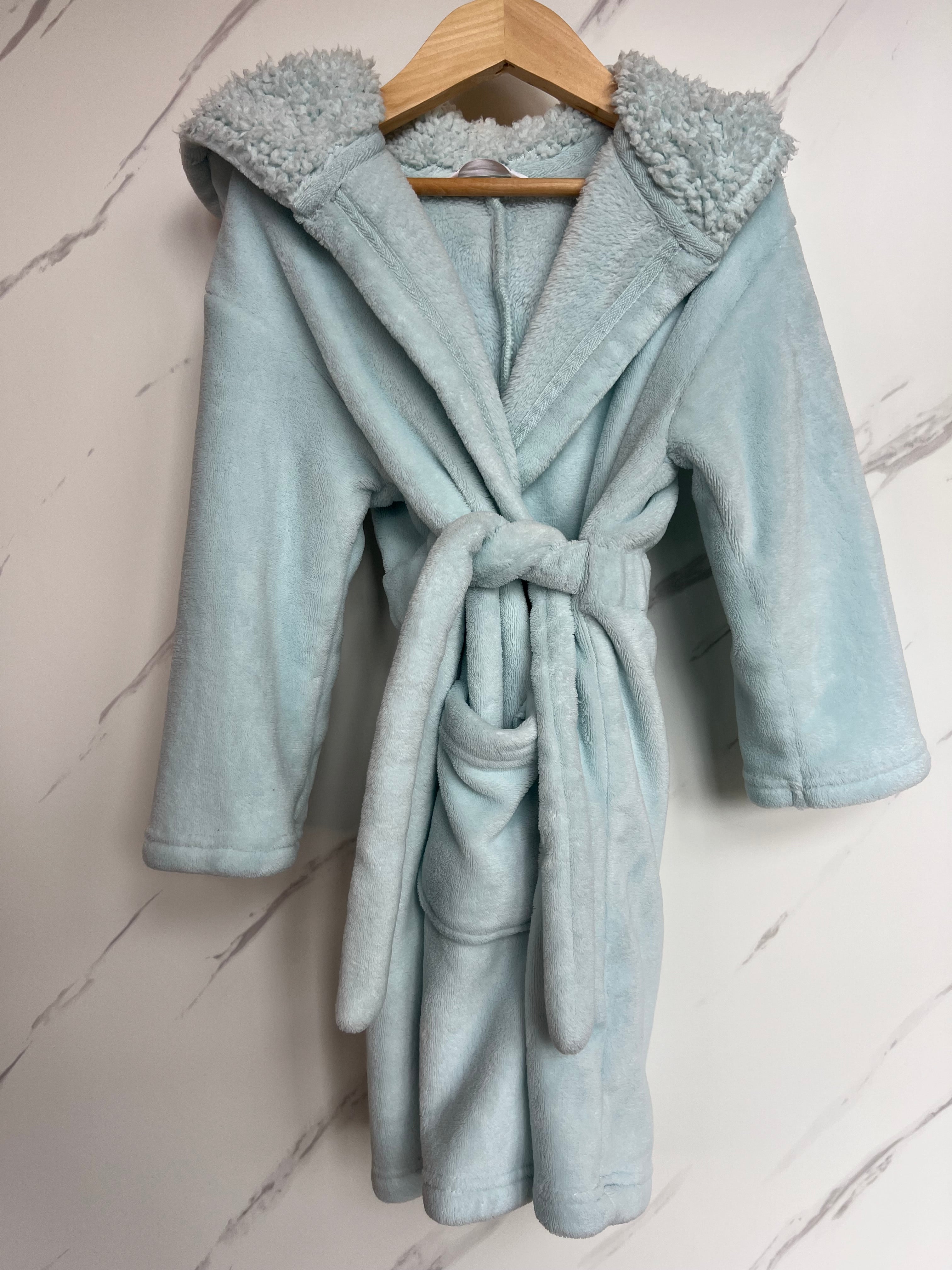 M&S Dinosaur Spikes Fleece Dressing Gown Age 4-5 Years