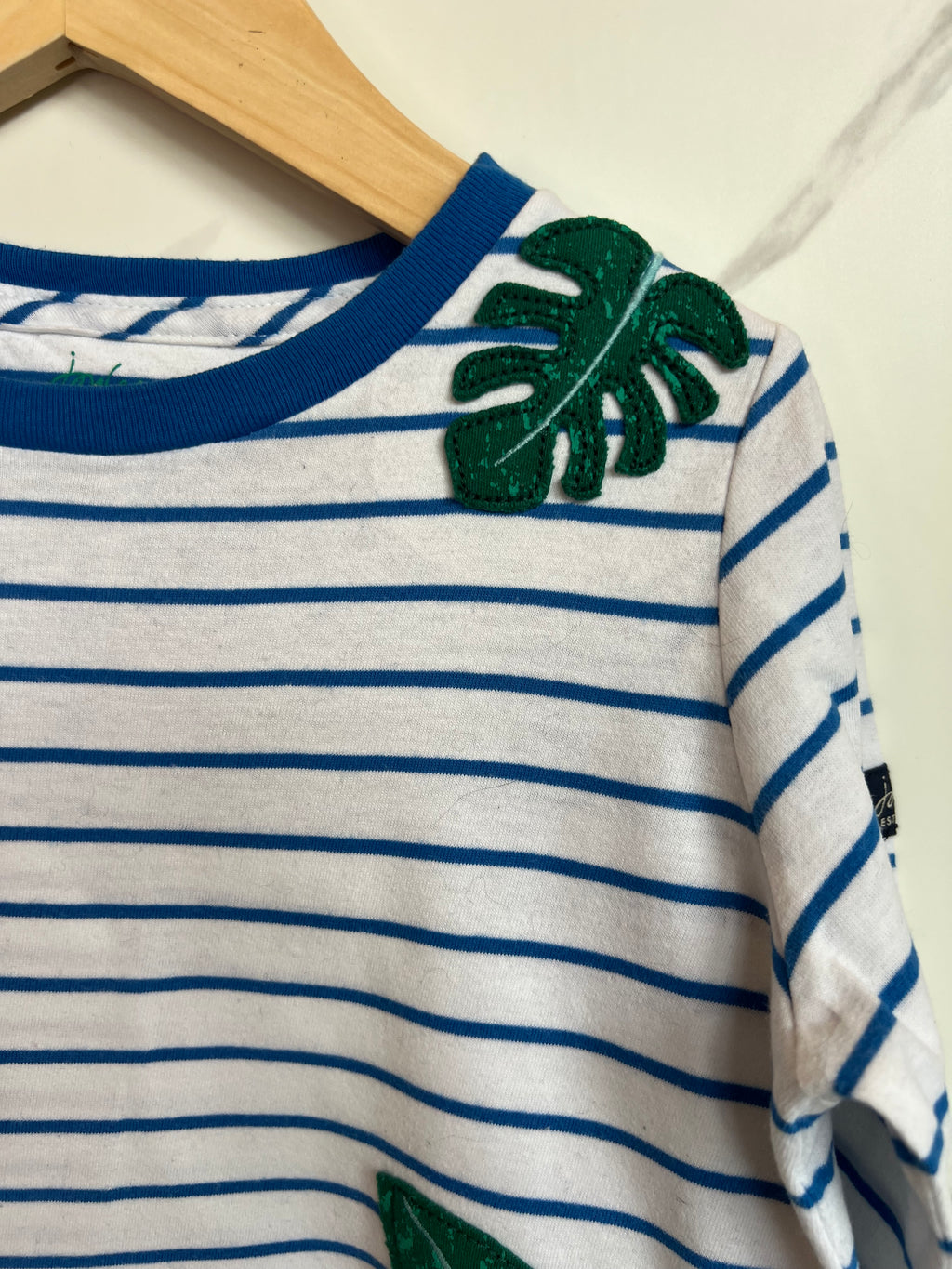 Joules Blue Striped Peepo Tiger Long-Sleeved Top Age 6 Years