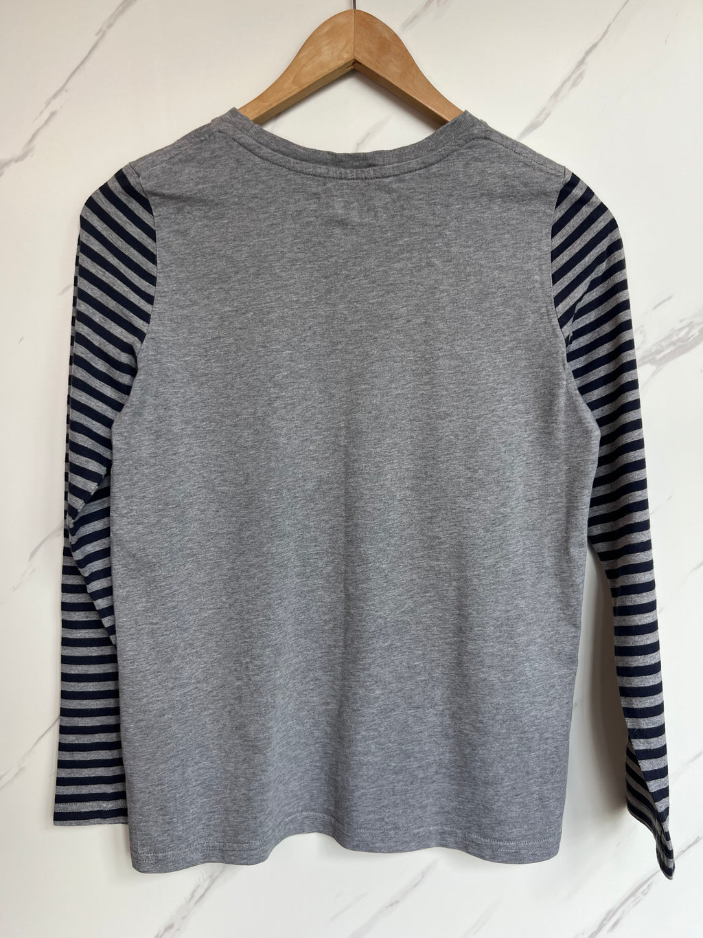 Boden Grey Planets Long Sleeved Top Age 11-12 Years