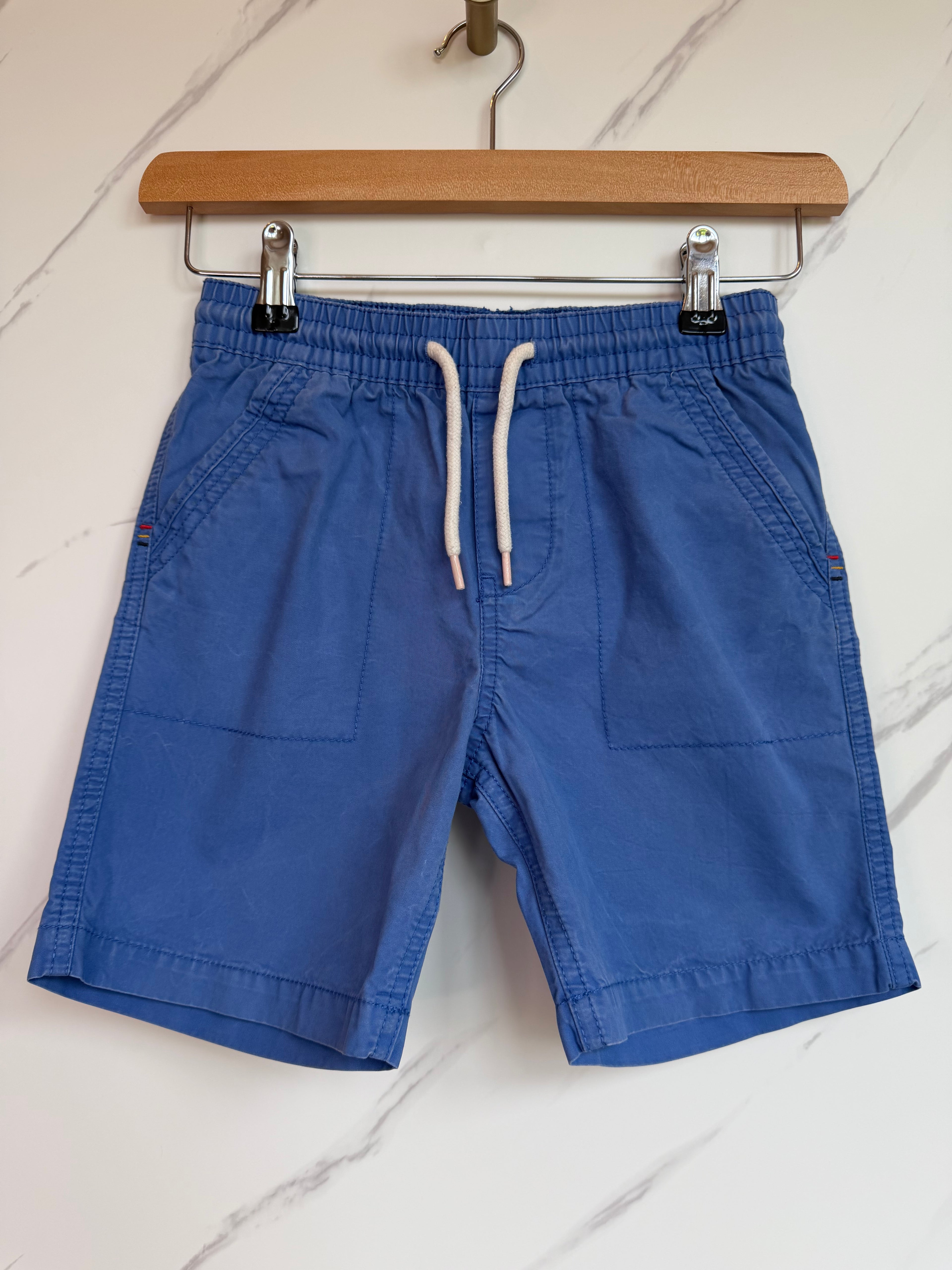 FatFace Mid-Blue Cotton Shorts Age 8-9 Years