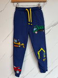 Boden Construction Vehicle Navy Joggers Age 5-6 Years