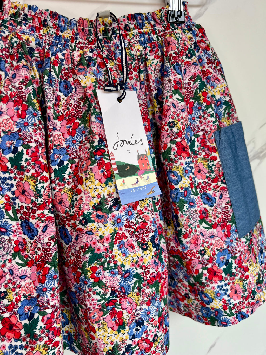 Joules Ditsy Floral Skirt Age 8 Years