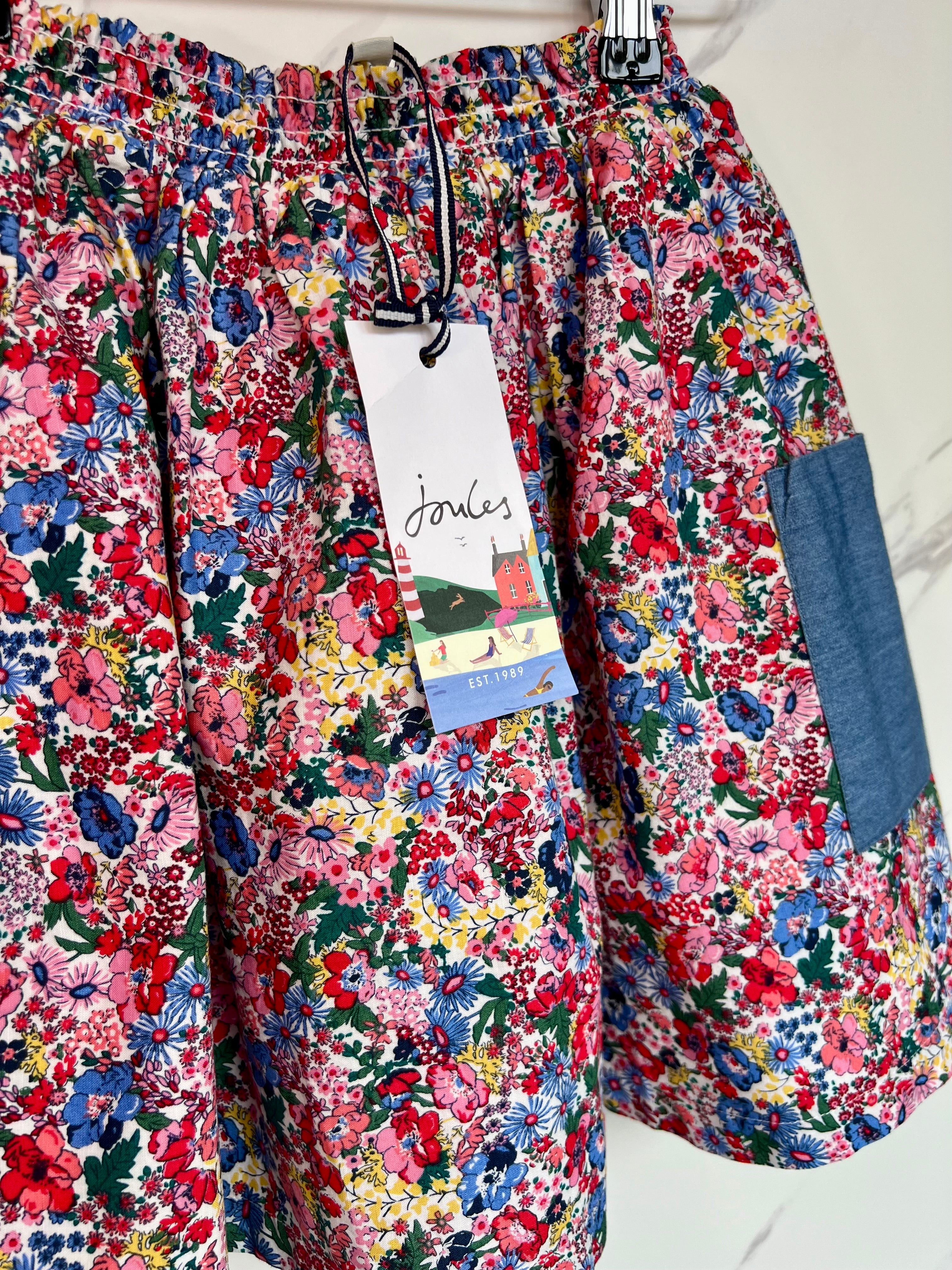 Joules Ditsy Floral Skirt Age 8 Years