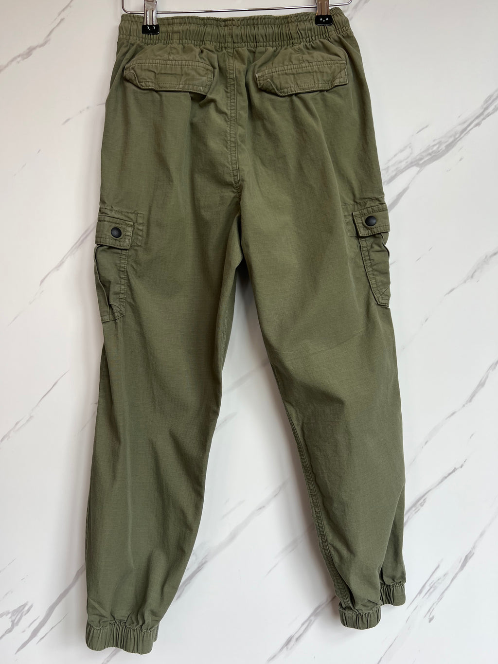 John Lewis Green Cargo Trousers Age 11 Years