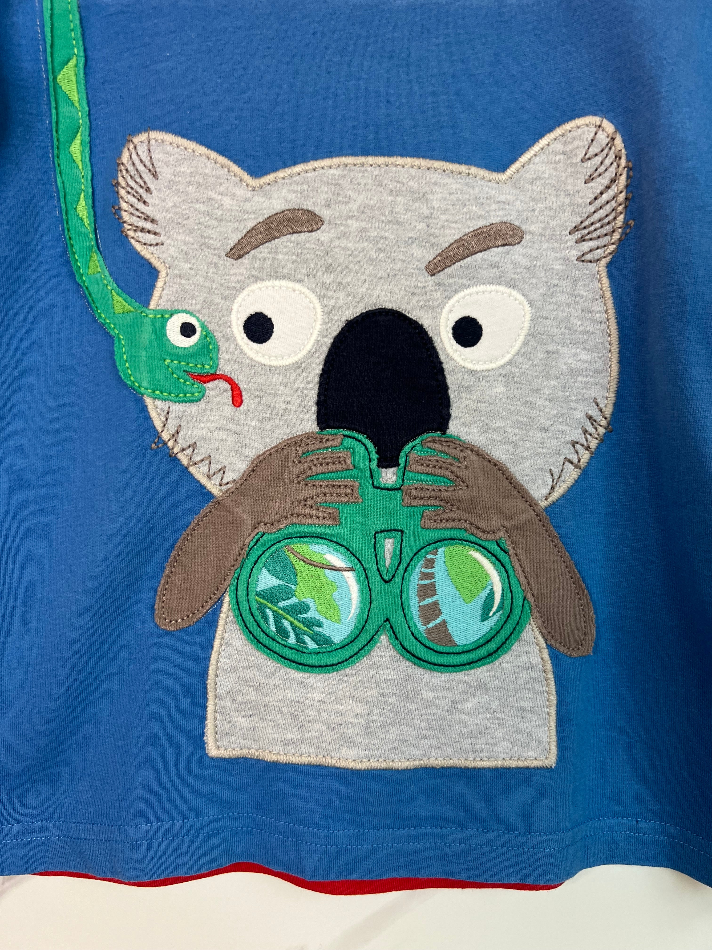 Frugi Koala Explorer T-Shirt Age 5-6 Years