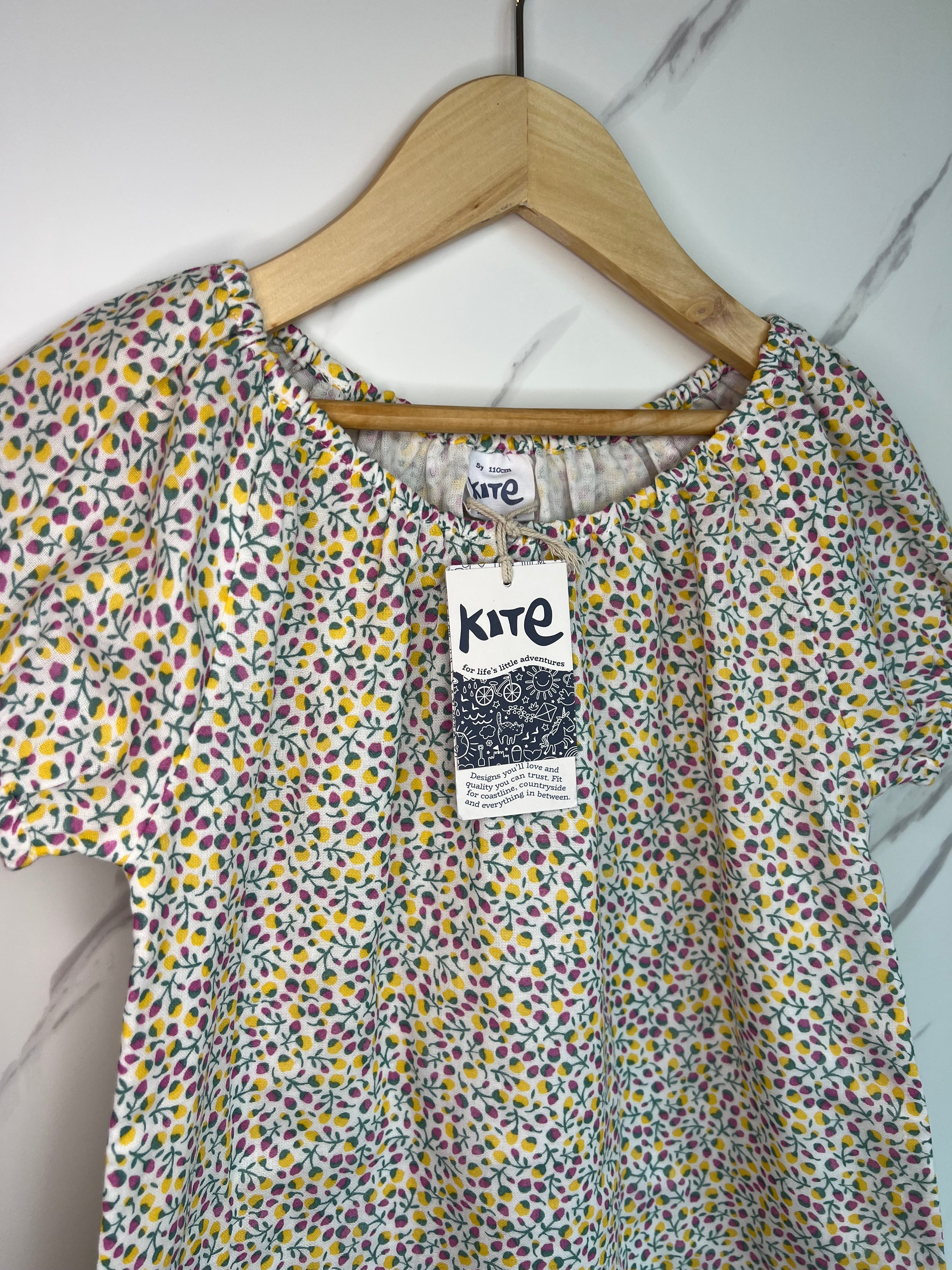 Kite Ditsy Summer Top Age 5 Years