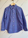 Ralph Lauren Blue Checked Shirt Age 5-6 Years