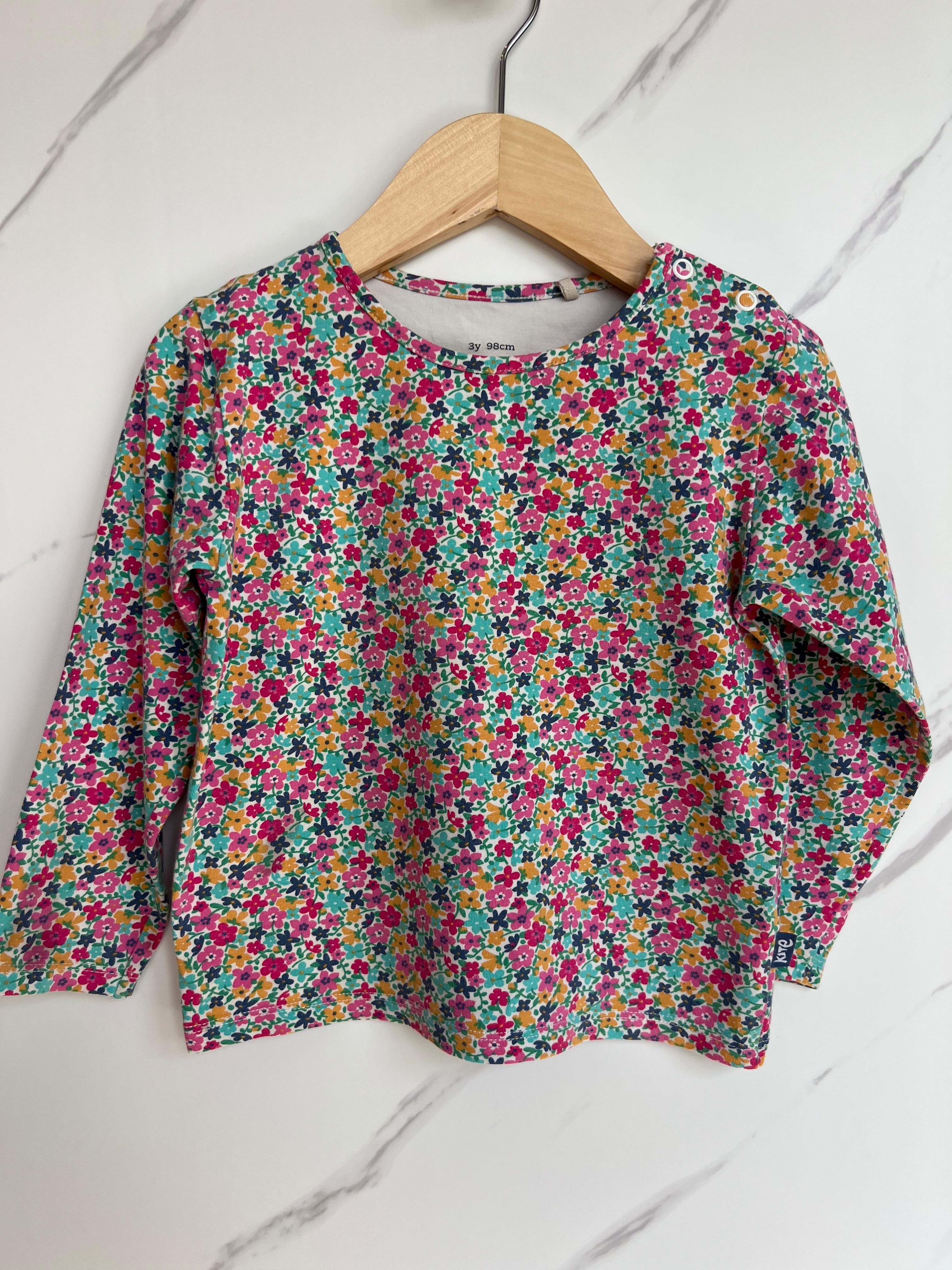 Kite Ditsy Floral Long-Sleeved Top Age 3 Years