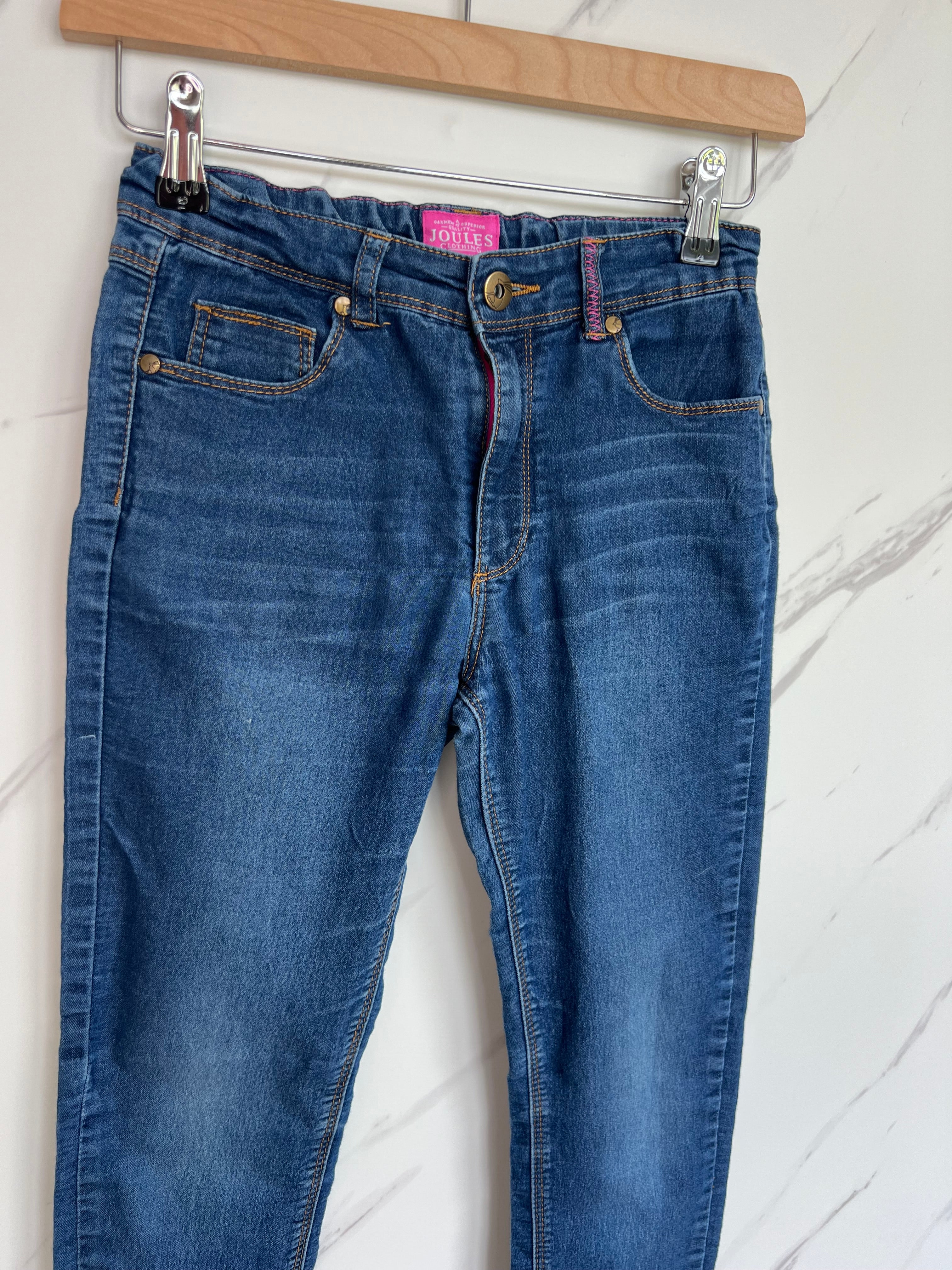 Joules Girls Skinny Jeans Age 9-10 Years