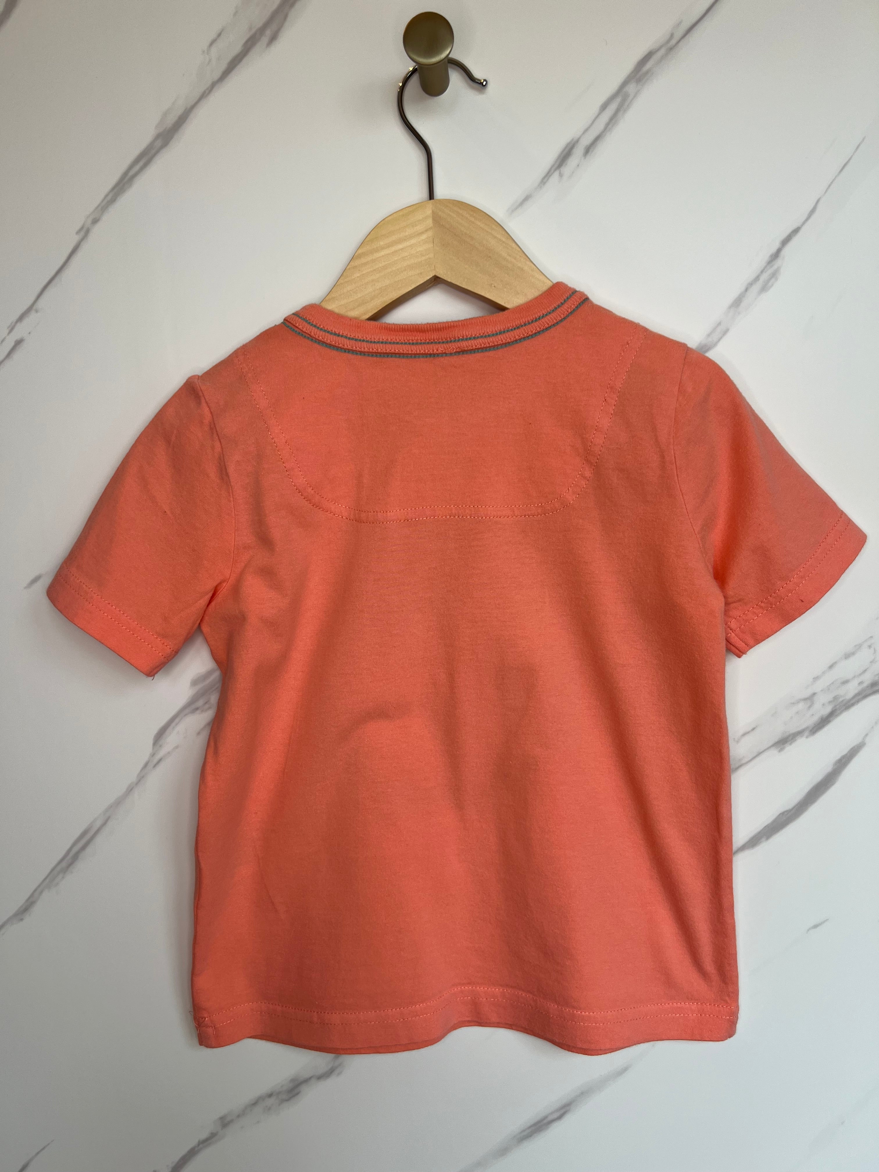 Joules "Can't Touch This" Orange T-Shirt Age 3-4 Years
