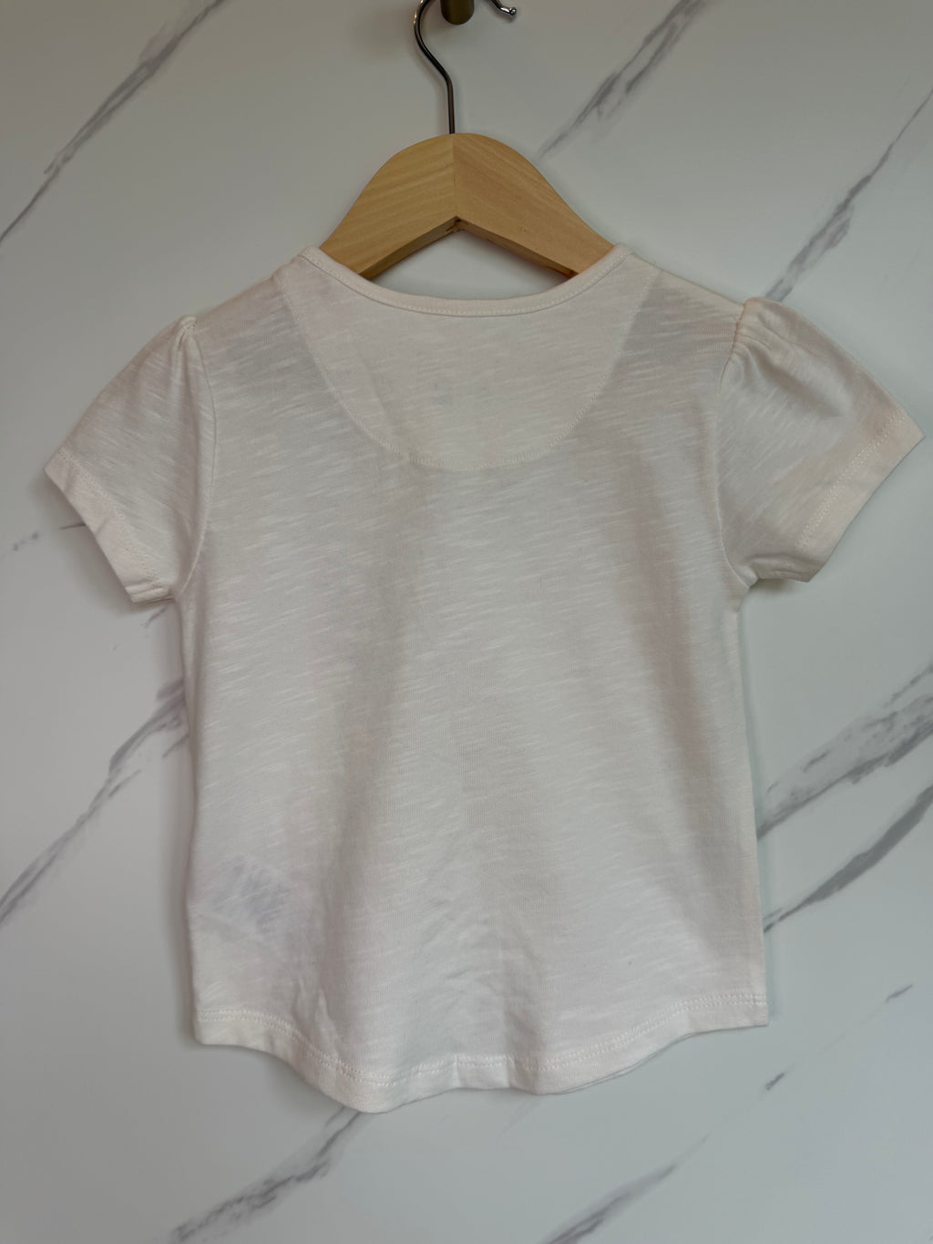 Kite White & Blue Daisies T-Shirt Age 2 Years