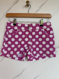 Boden Purple Polka Dot Shorts Age 11-12 Years