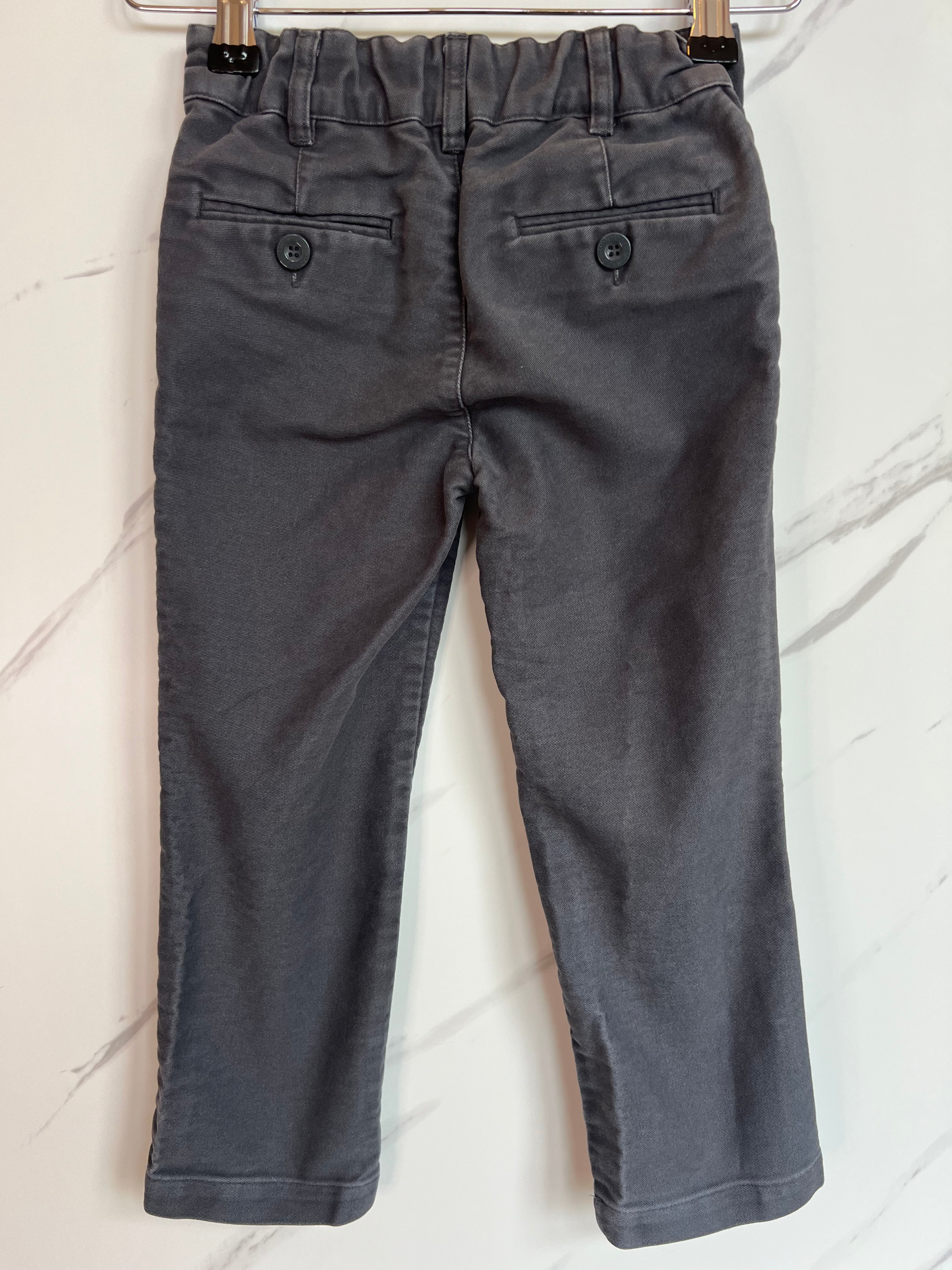 Monsoon Grey Chino Trousers Age 3-4 Years