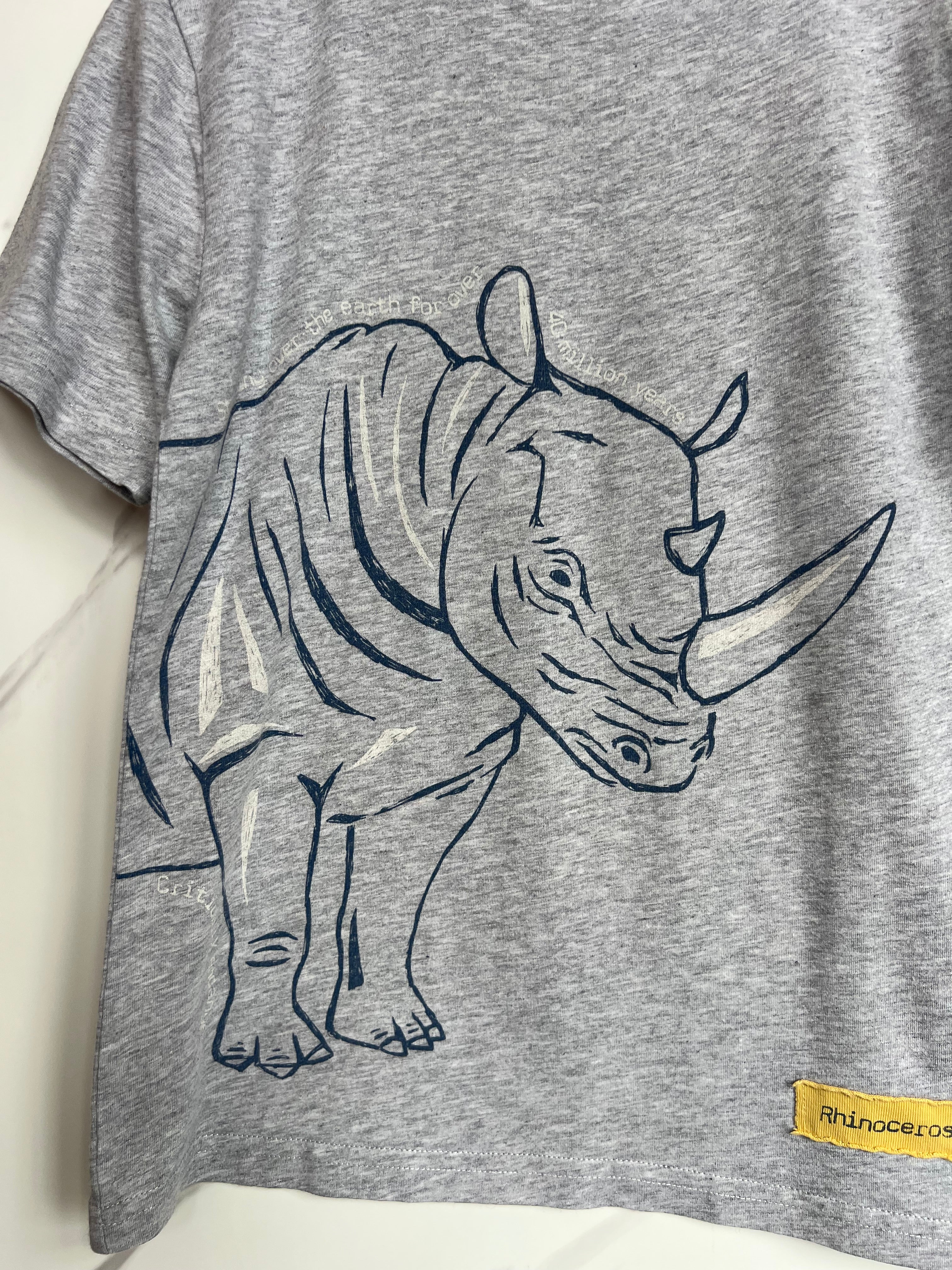 Kite Grey Rhino T-Shirt Age 6 Years