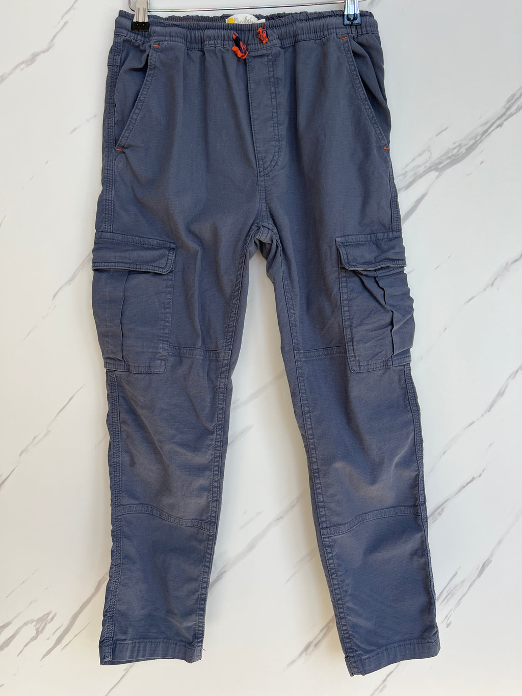 Boden Grey-Blue Cargo Trousers Age 11 Years