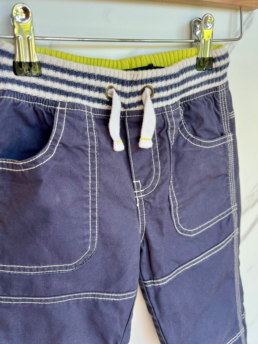 Boden Navy Cargo Trousers Age 5-6 Years