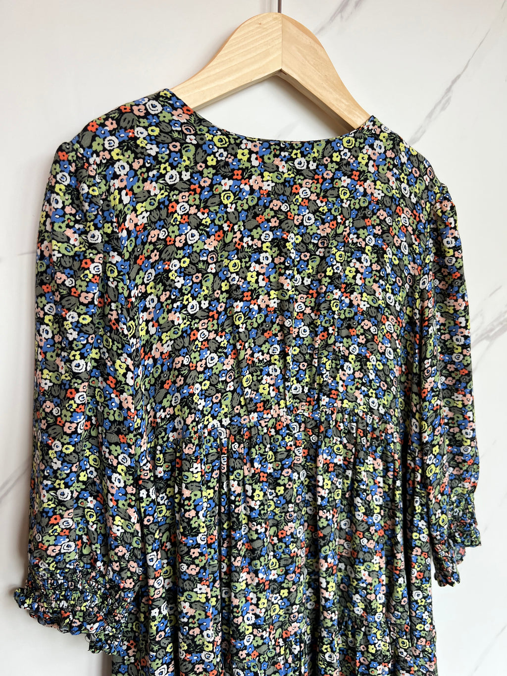 John Lewis Floral Dress Age 9 Years