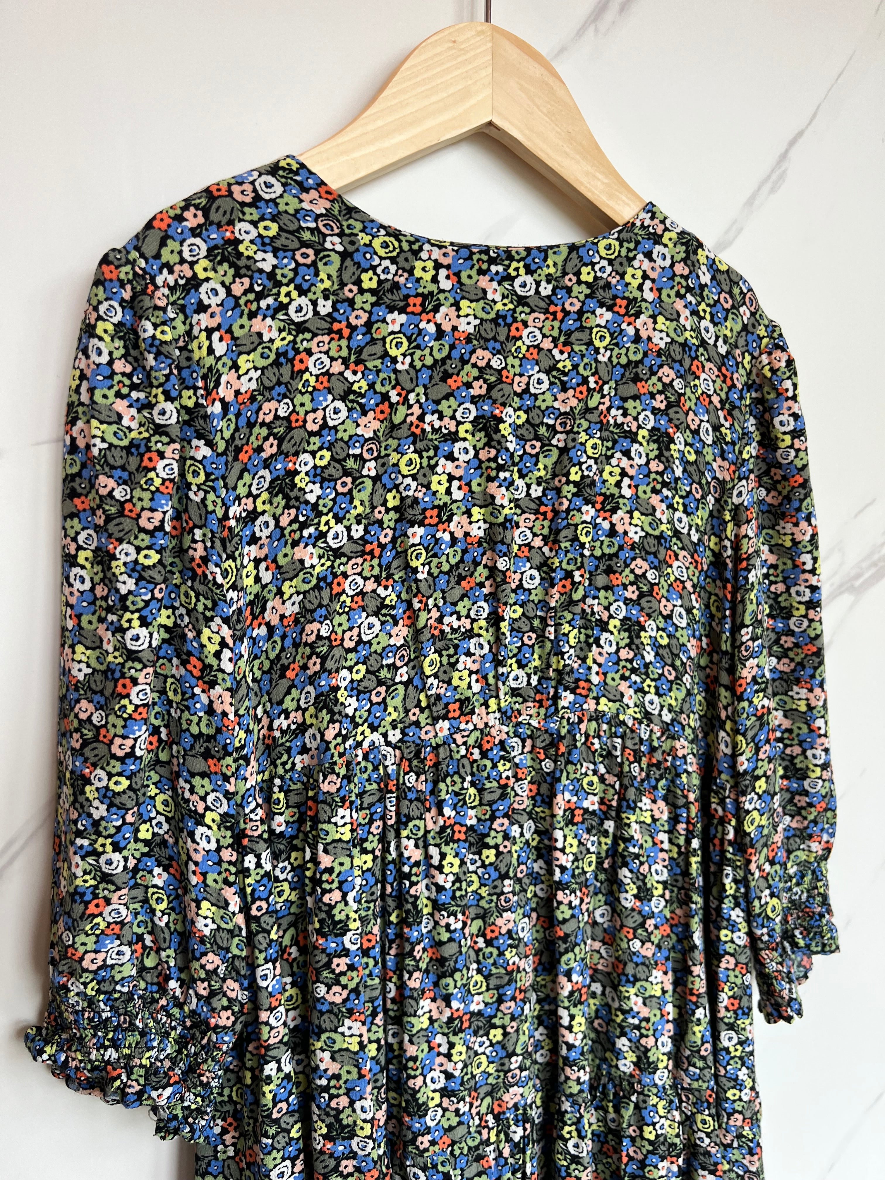 John Lewis Floral Dress Age 9 Years
