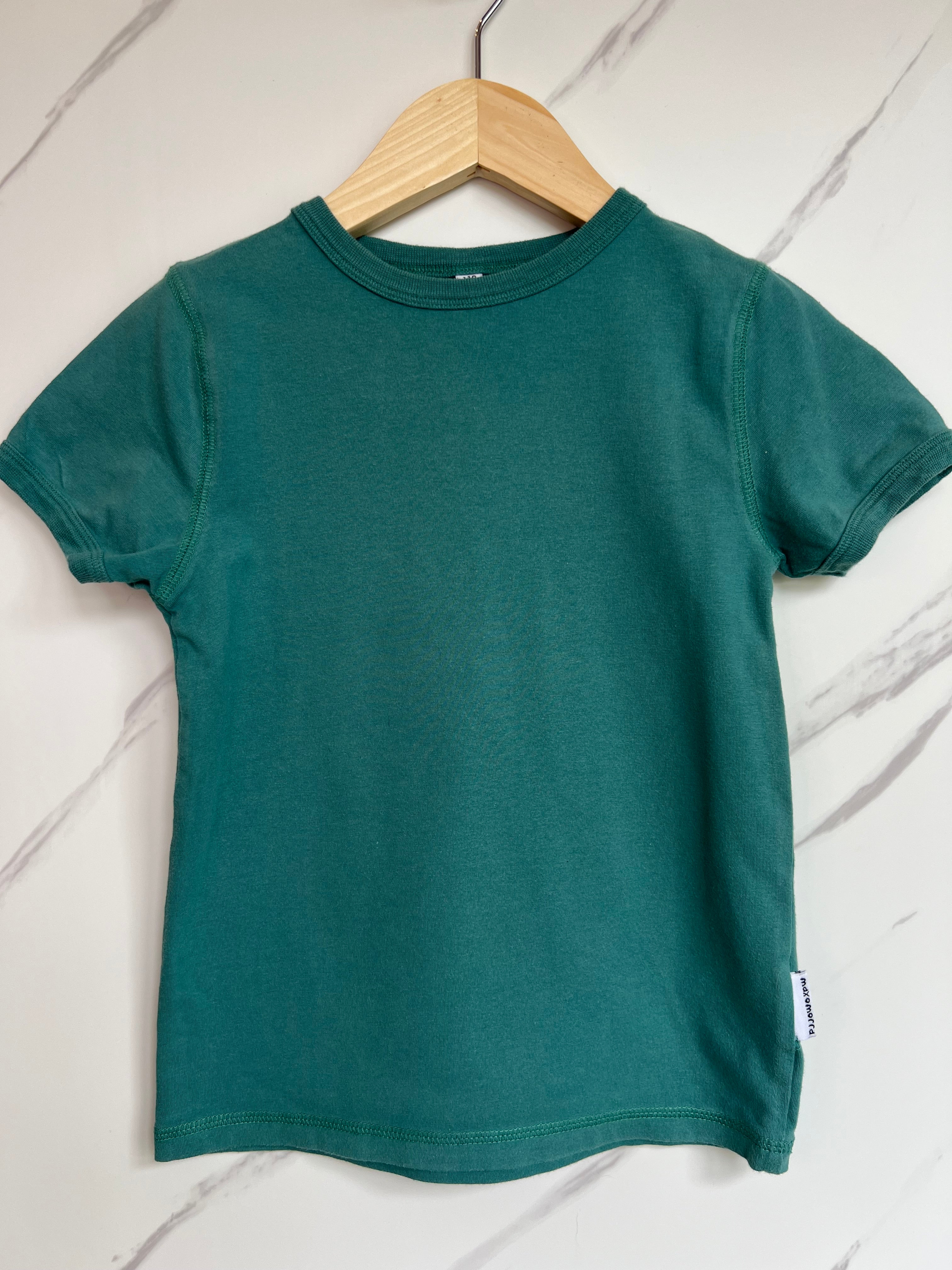 Maxomorra Teal T-Shirt Age 5-6 Years
