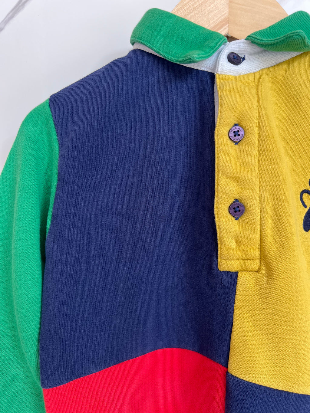 Piccalilly Coloured Rugby Top Age 5-6 Years