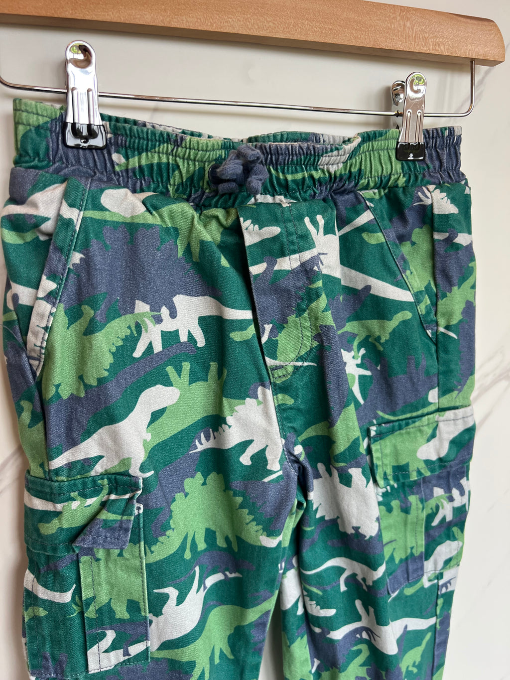 Kite Green Dino Trousers Age 7-8 Years