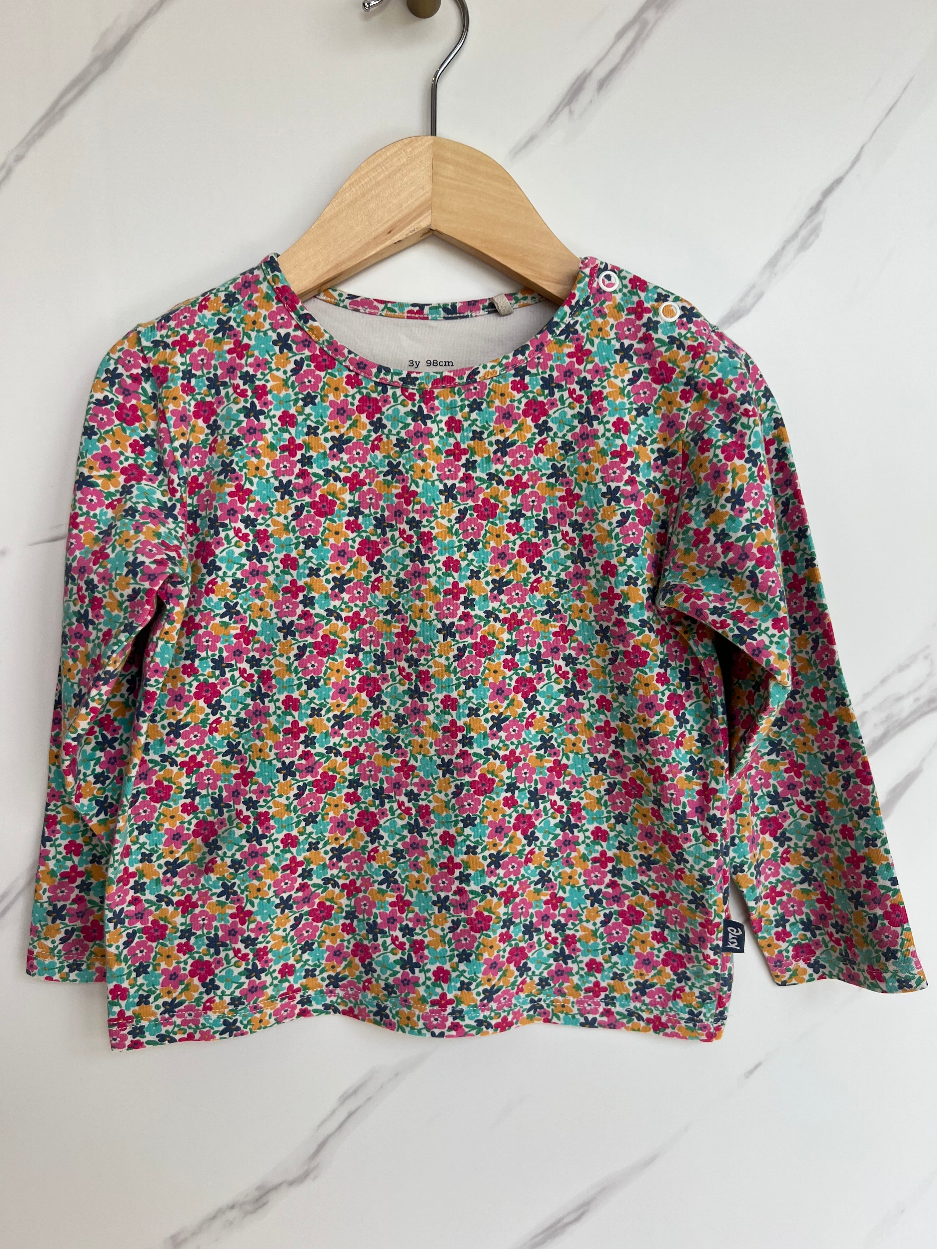 Kite Ditsy Floral Long-Sleeved Top Age 3 Years