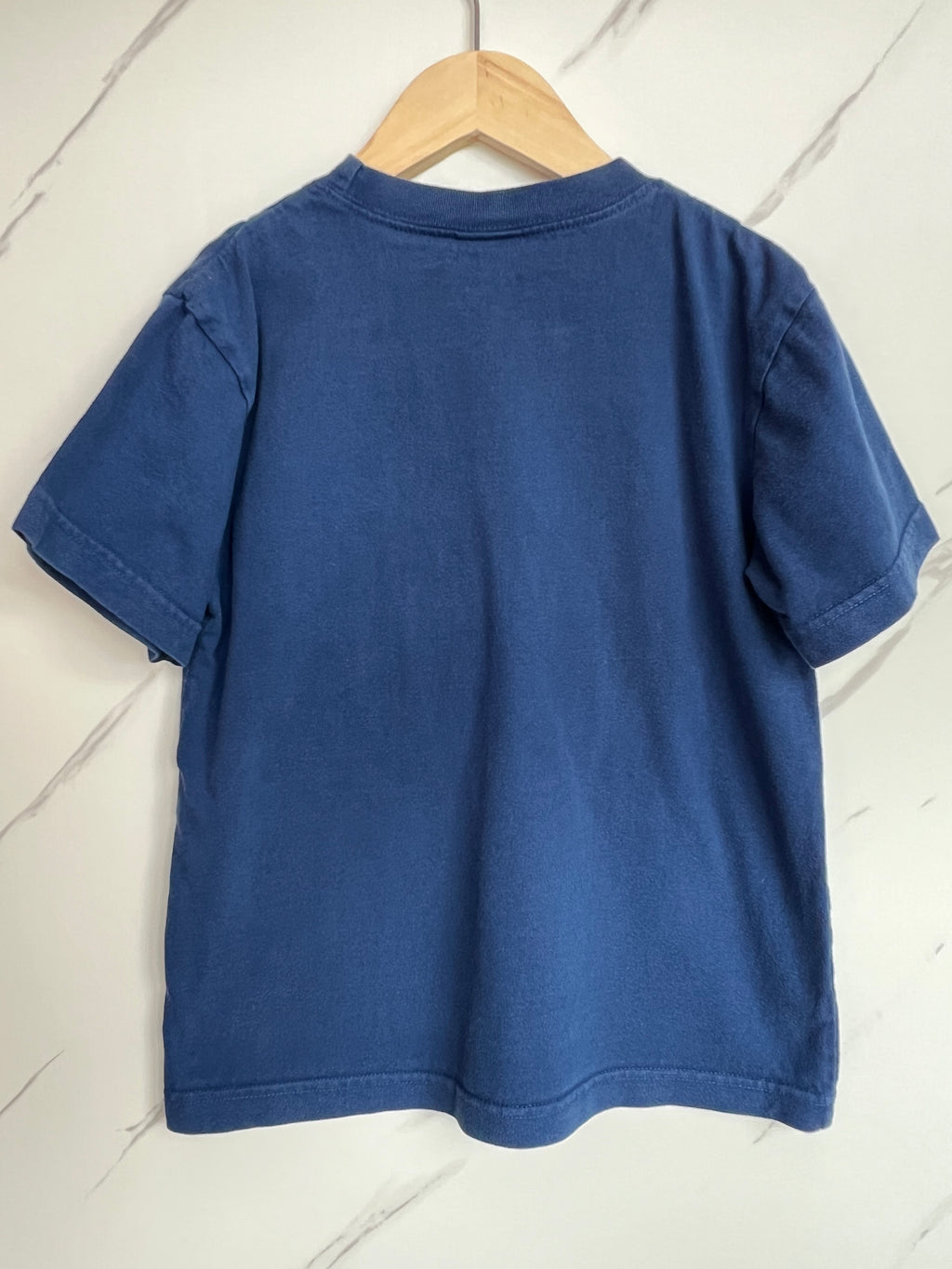 Boden Navy Shark T-Shirt Age 7-8 Years