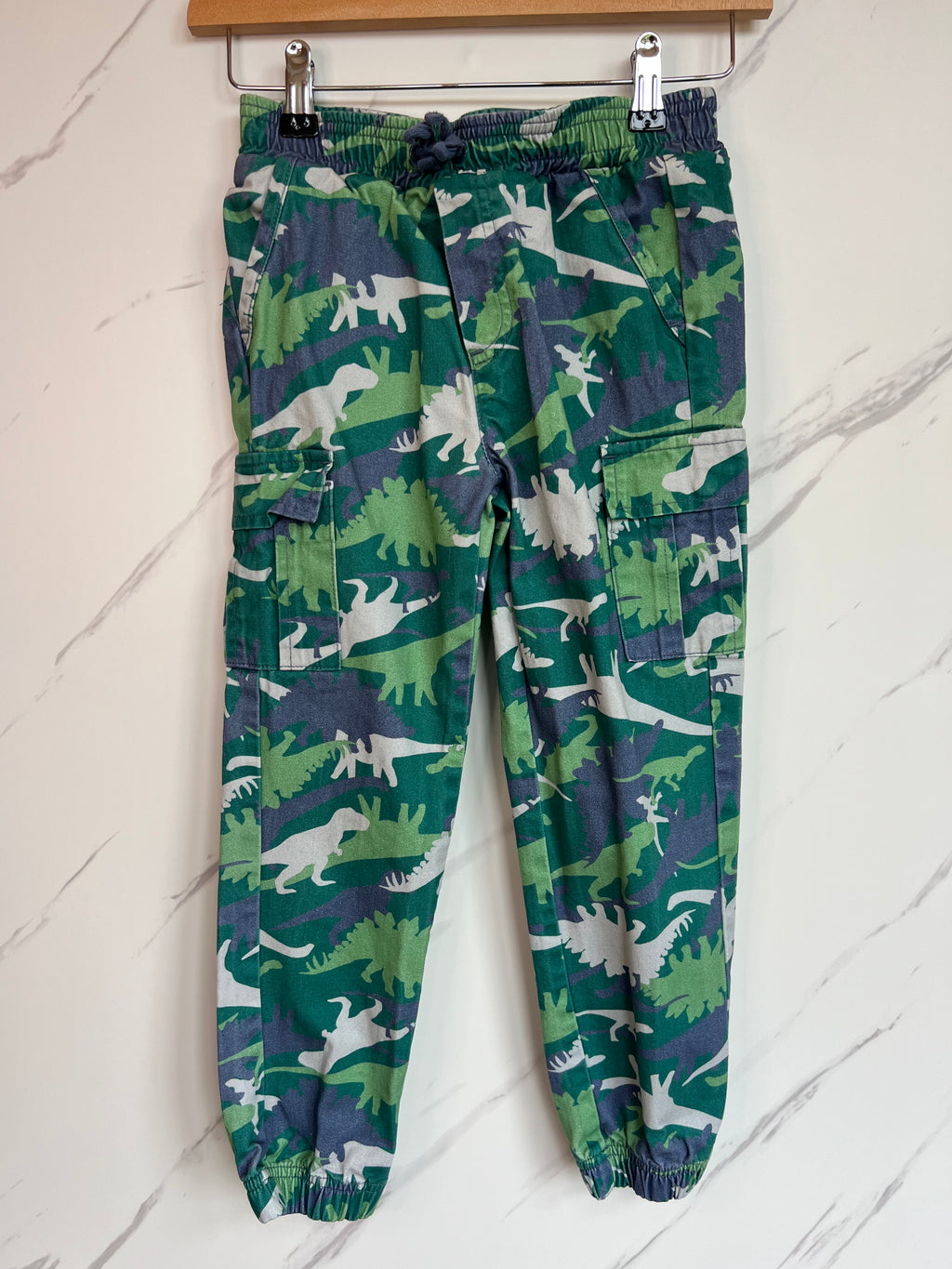 Kite Green Dino Trousers Age 7-8 Years