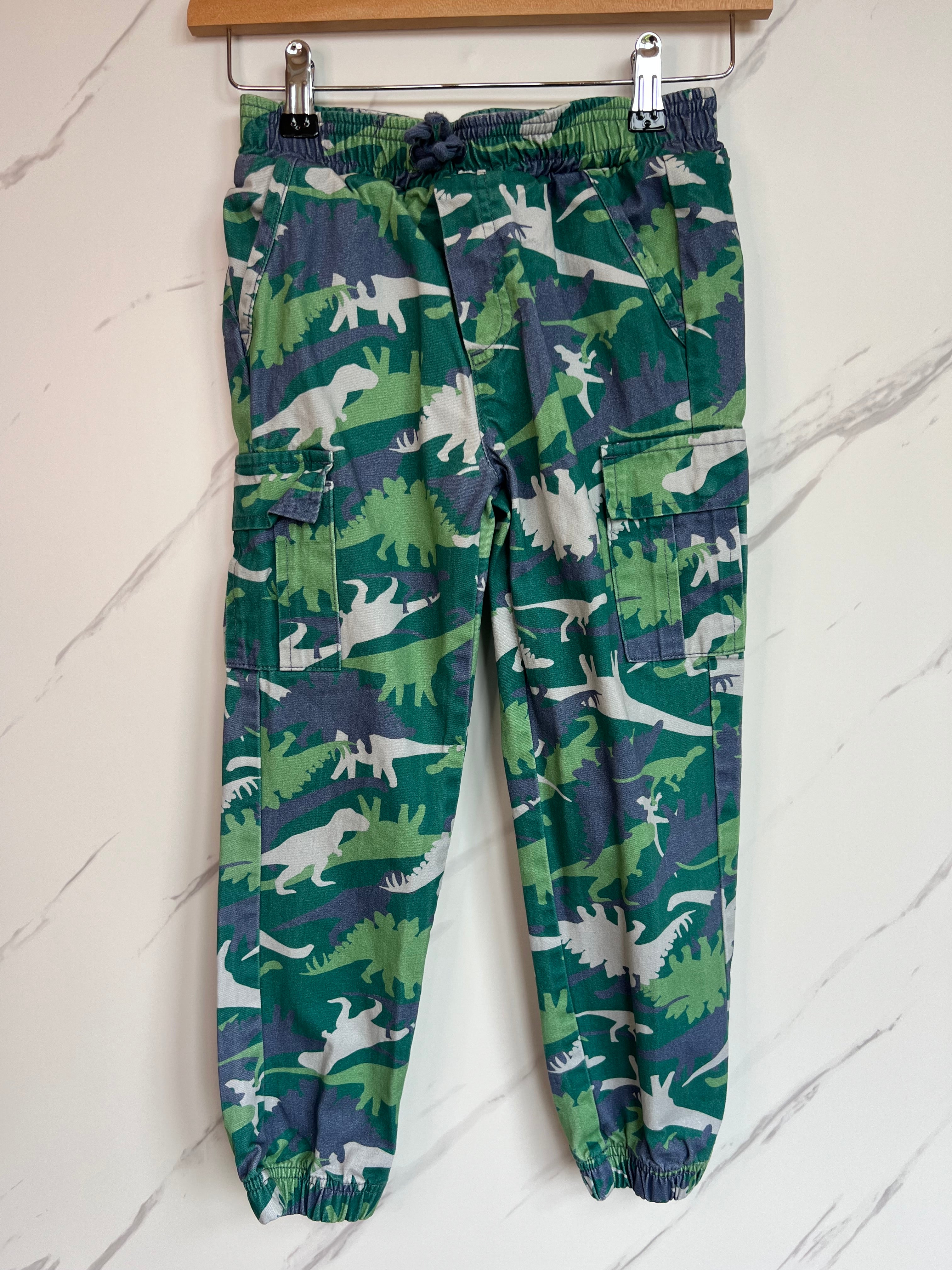Kite Green Dino Trousers Age 7-8 Years
