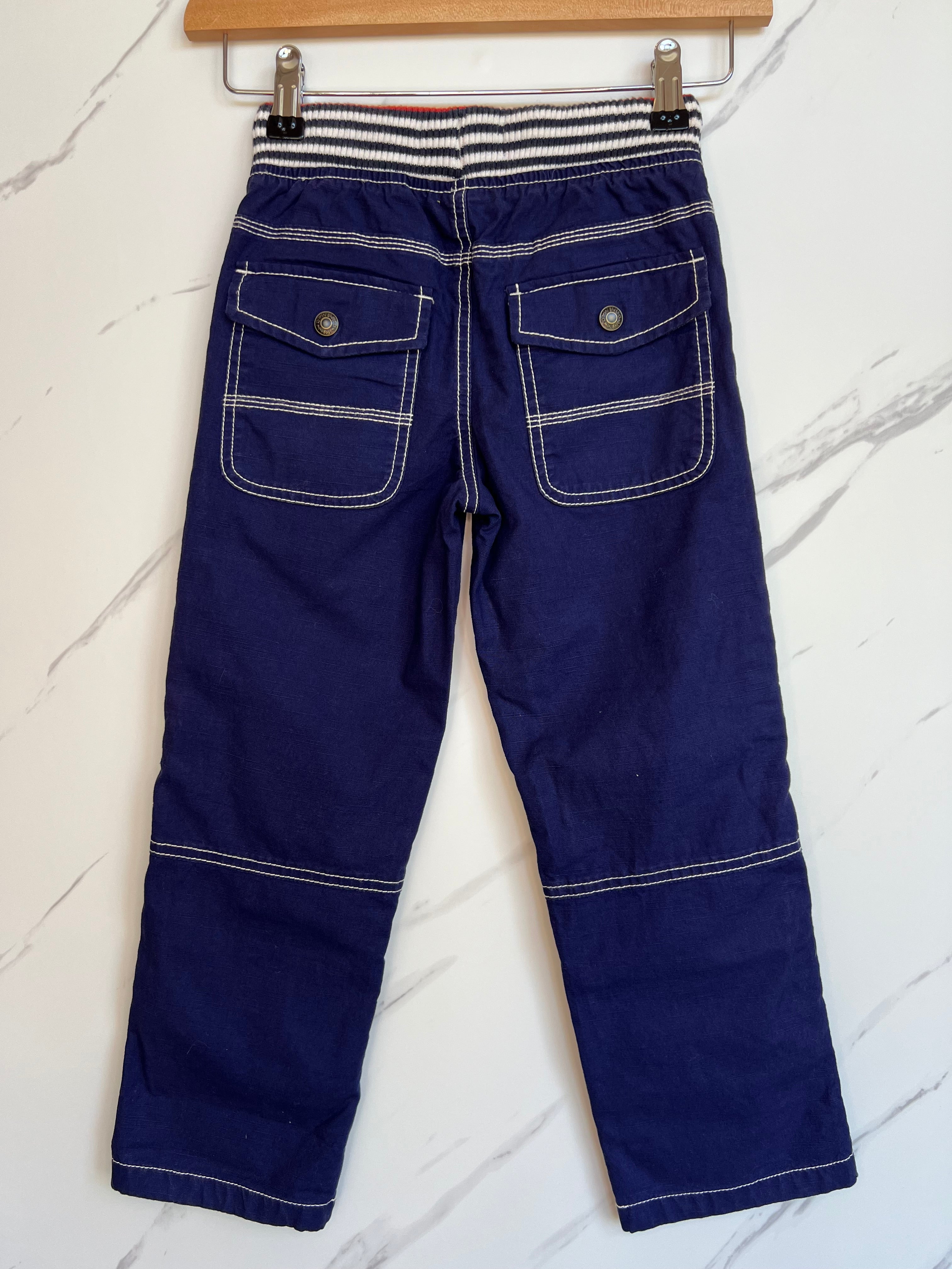 Boden Navy Cargo Trousers Age 5-6 Years