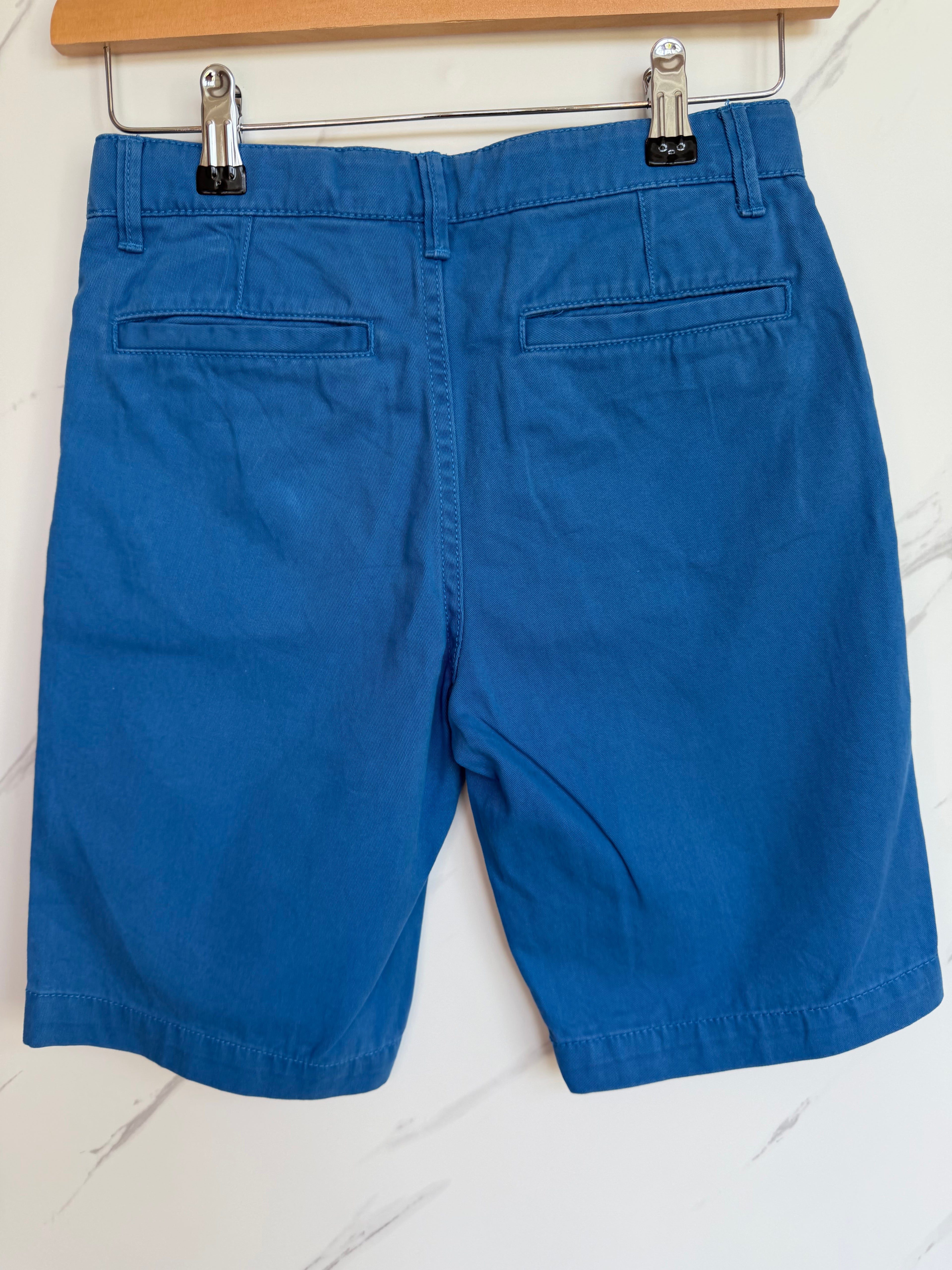 John Lewis Blue Chino Shorts Age 10 Years