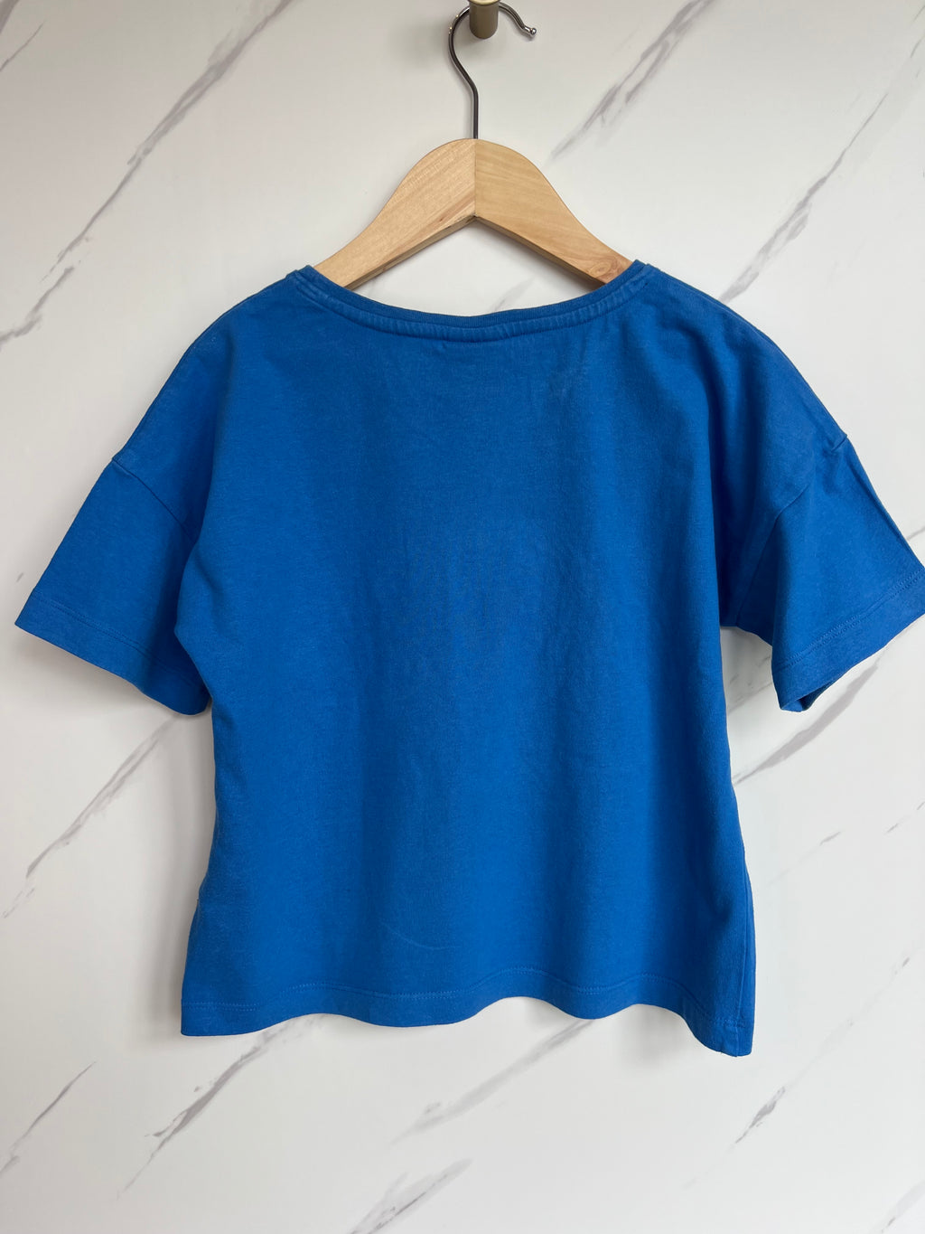 Frugi Blue Rainbow T-Shirt Age 7-8 Years