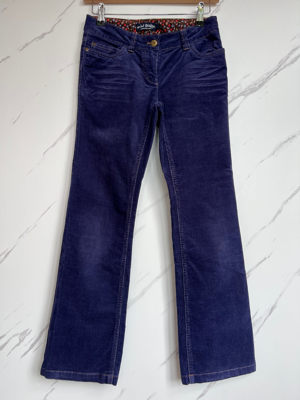 Boden Blue Cord Jeans Age 11-12 Years