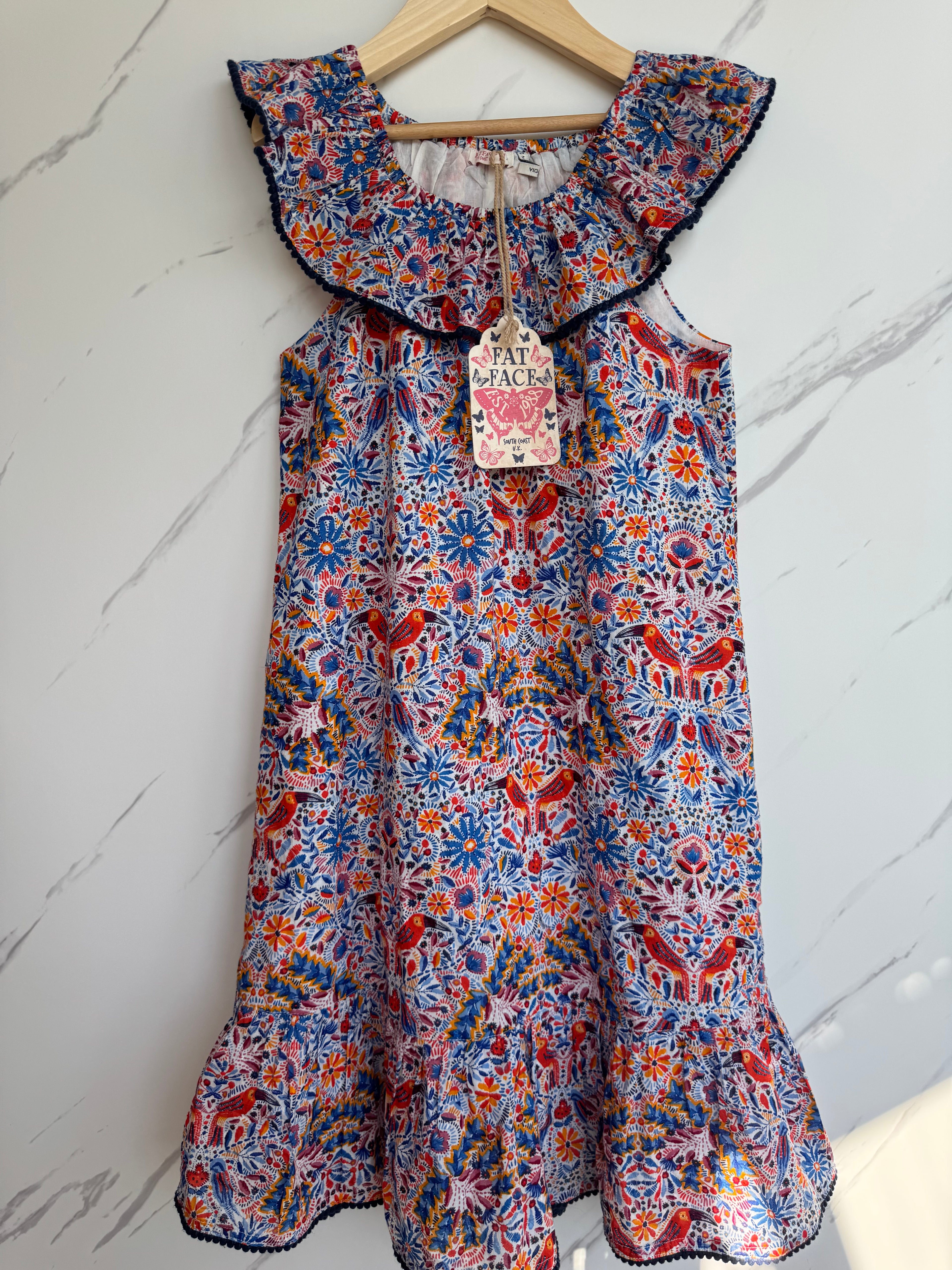 Fatface Tiered Summer Dress Age 10-11 Years